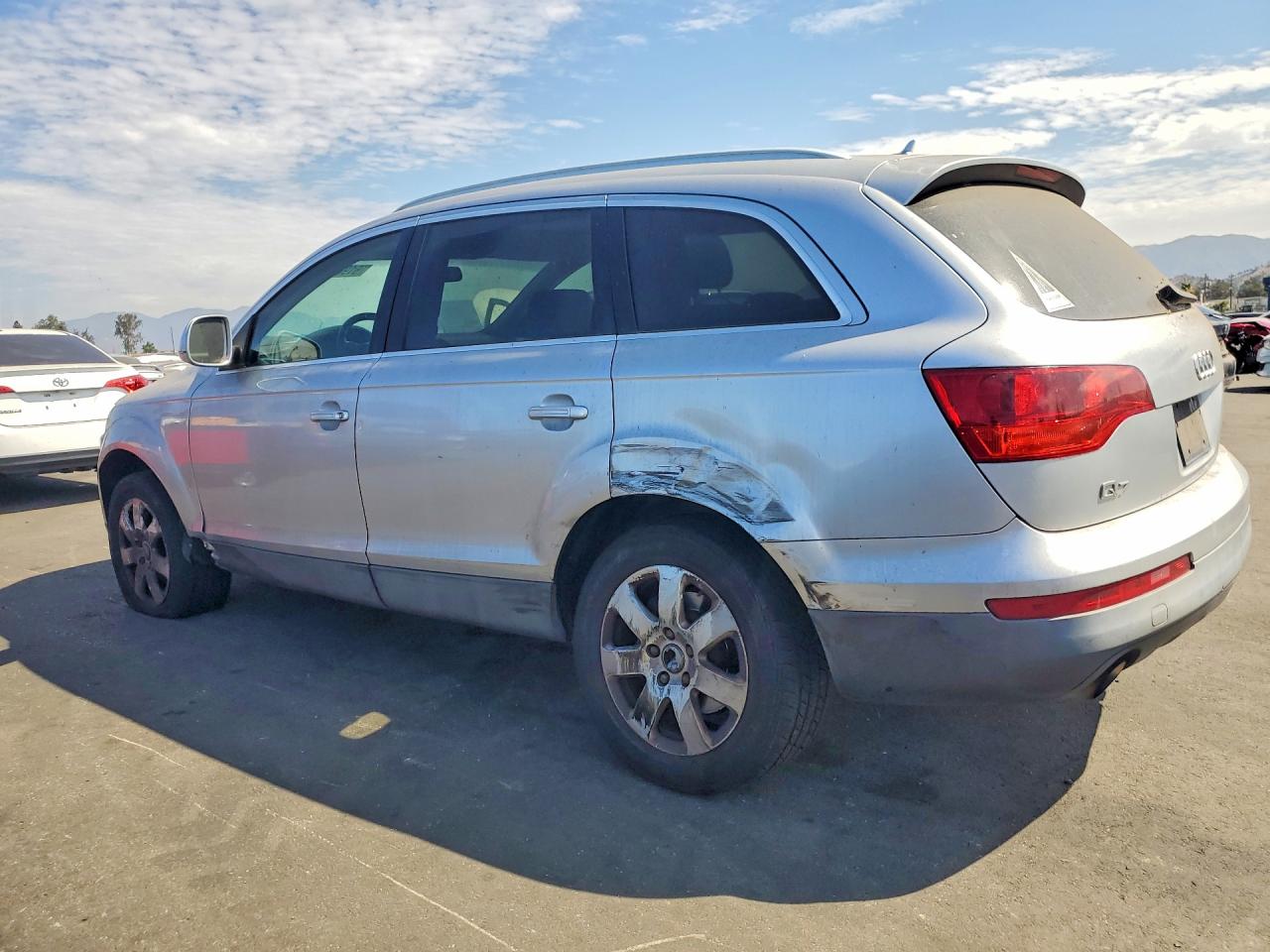 2007 Audi Q7 3.6 Quattro Premium Silver vin: WA1BY74L97D090003