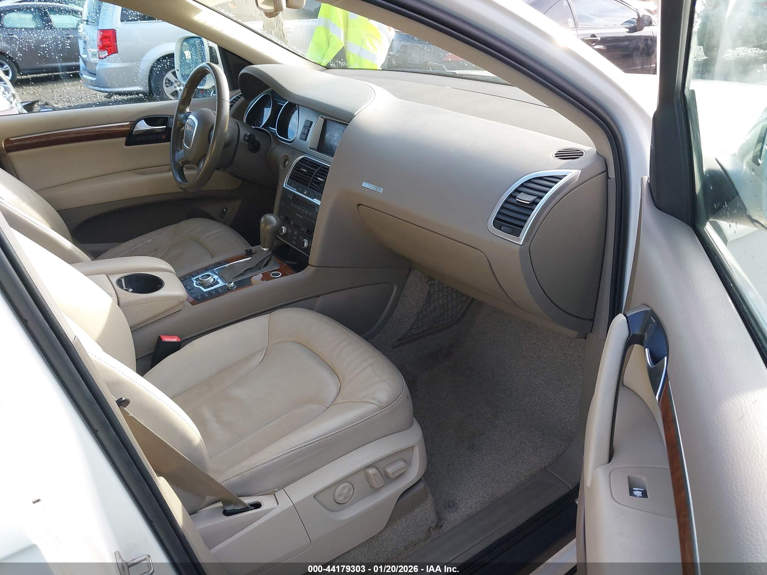 2007 Audi Q7 3.6 Premium White vin: WA1BY94L57D035172