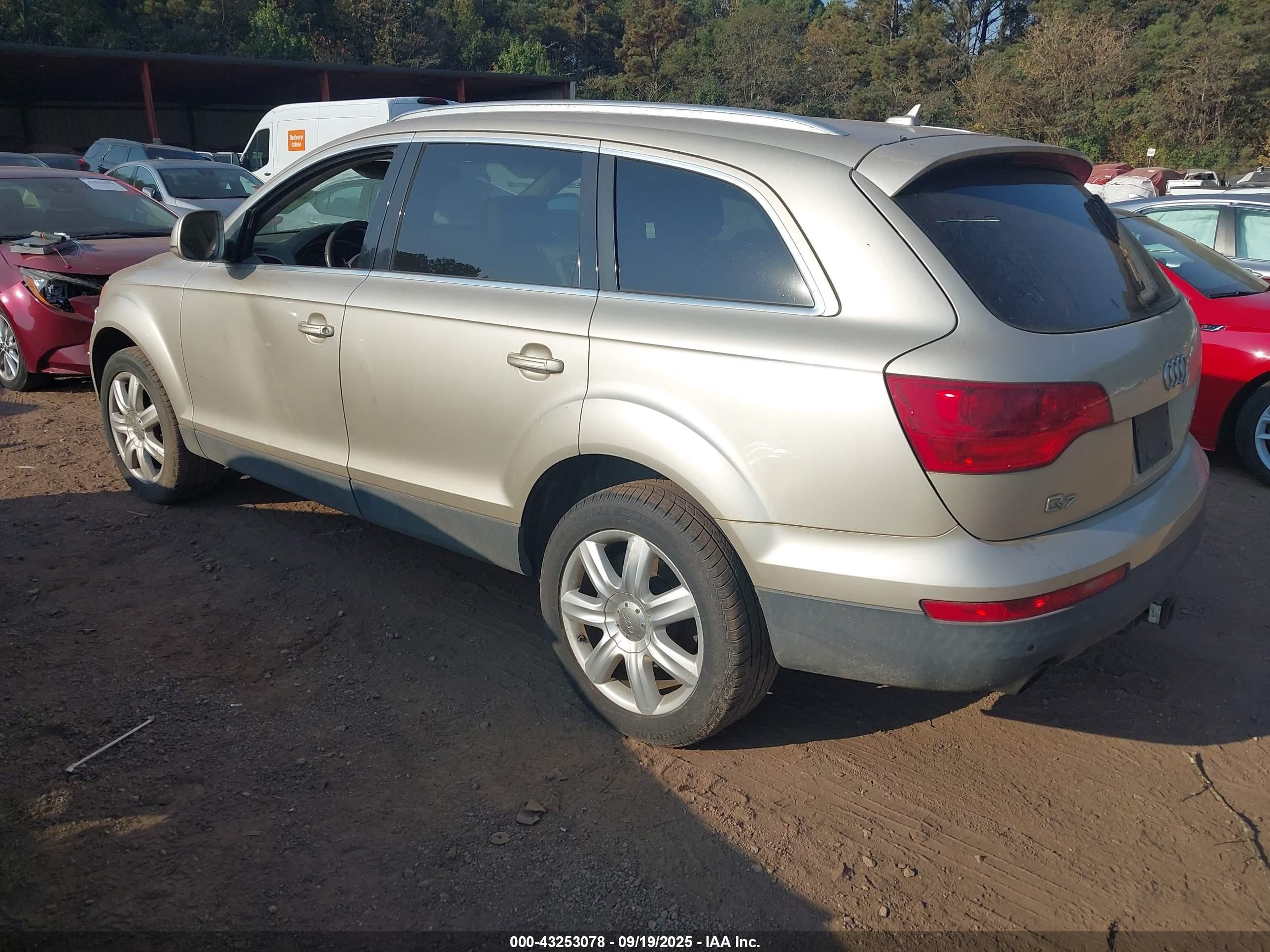 2008 Audi Q7 3.6 Premium Silver vin: WA1BY94LX8D001049