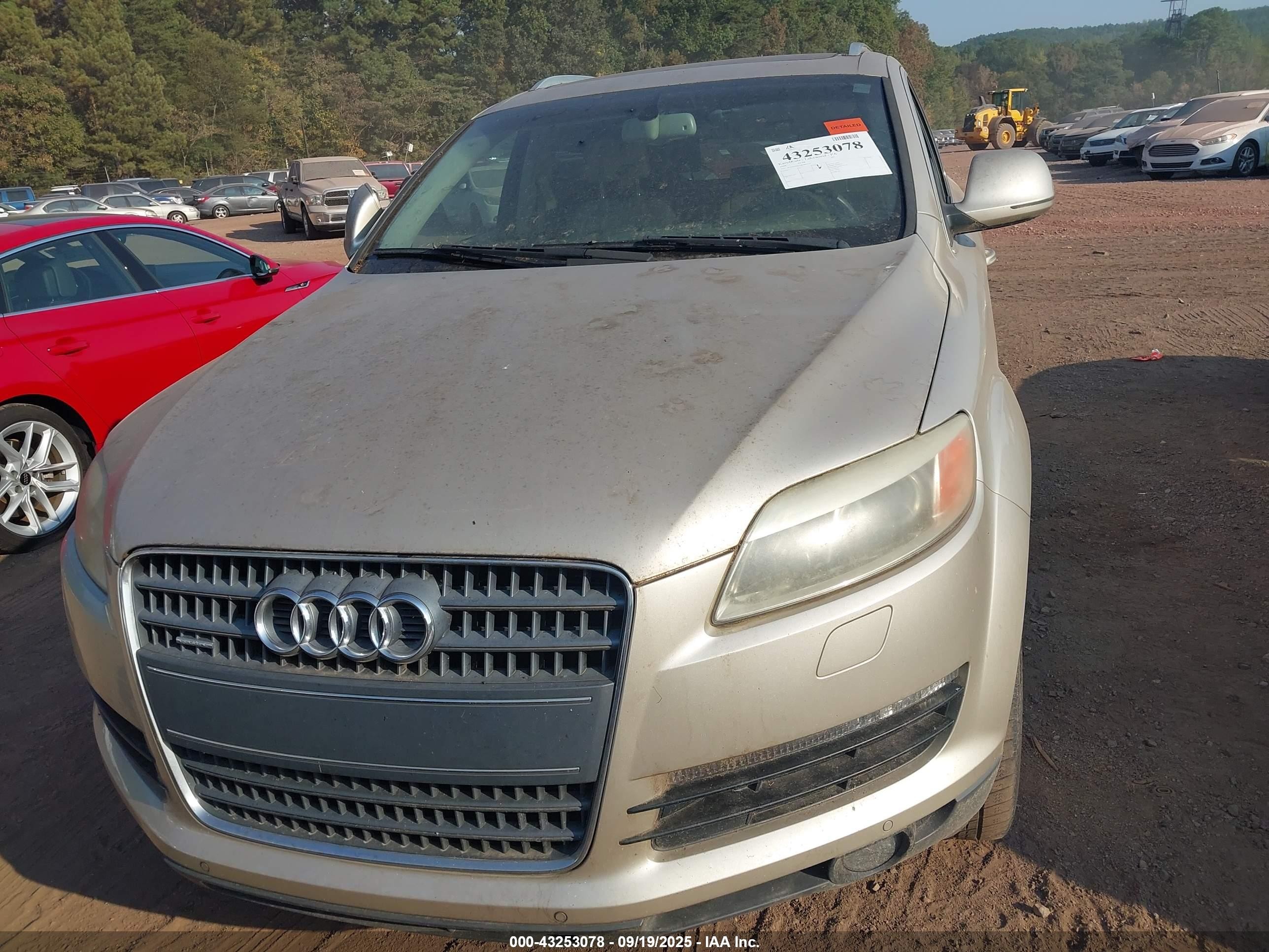 2008 Audi Q7 3.6 Premium Silver vin: WA1BY94LX8D001049