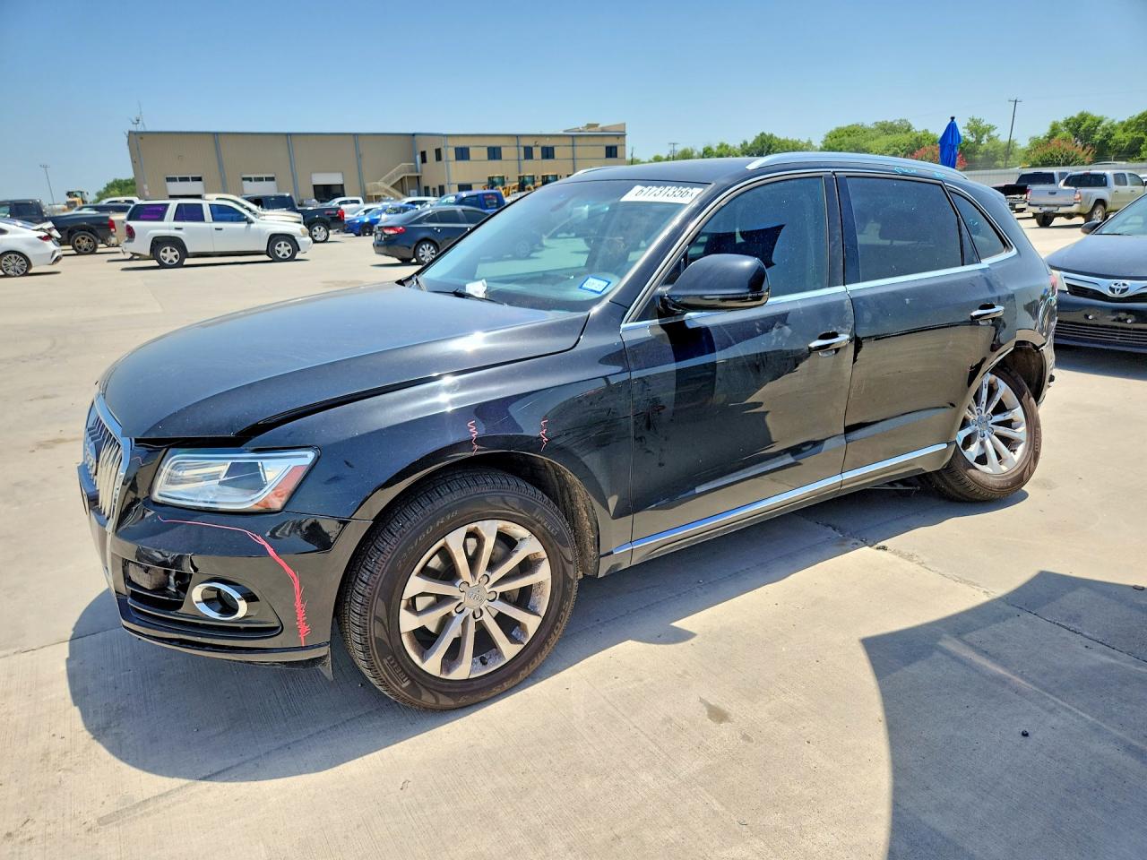 2016 Audi Q5 Premium Черный vin: WA1C2AFP6GA045539