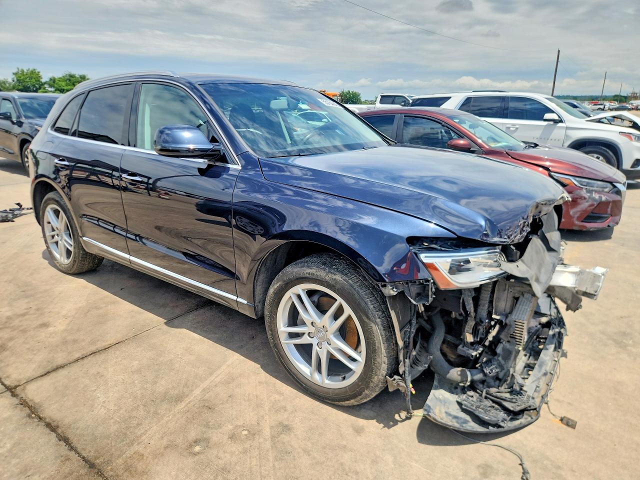 2017 Audi Q5 Premium Blue vin: WA1C2AFP7HA099790
