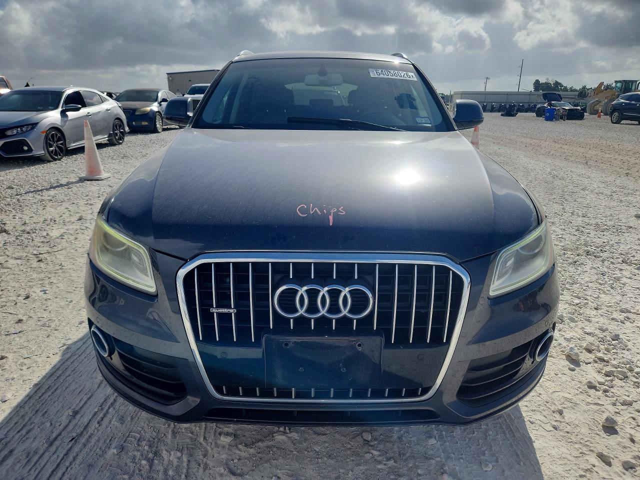 2017 Audi Q5 Premium Gray vin: WA1C2AFP9HA077323