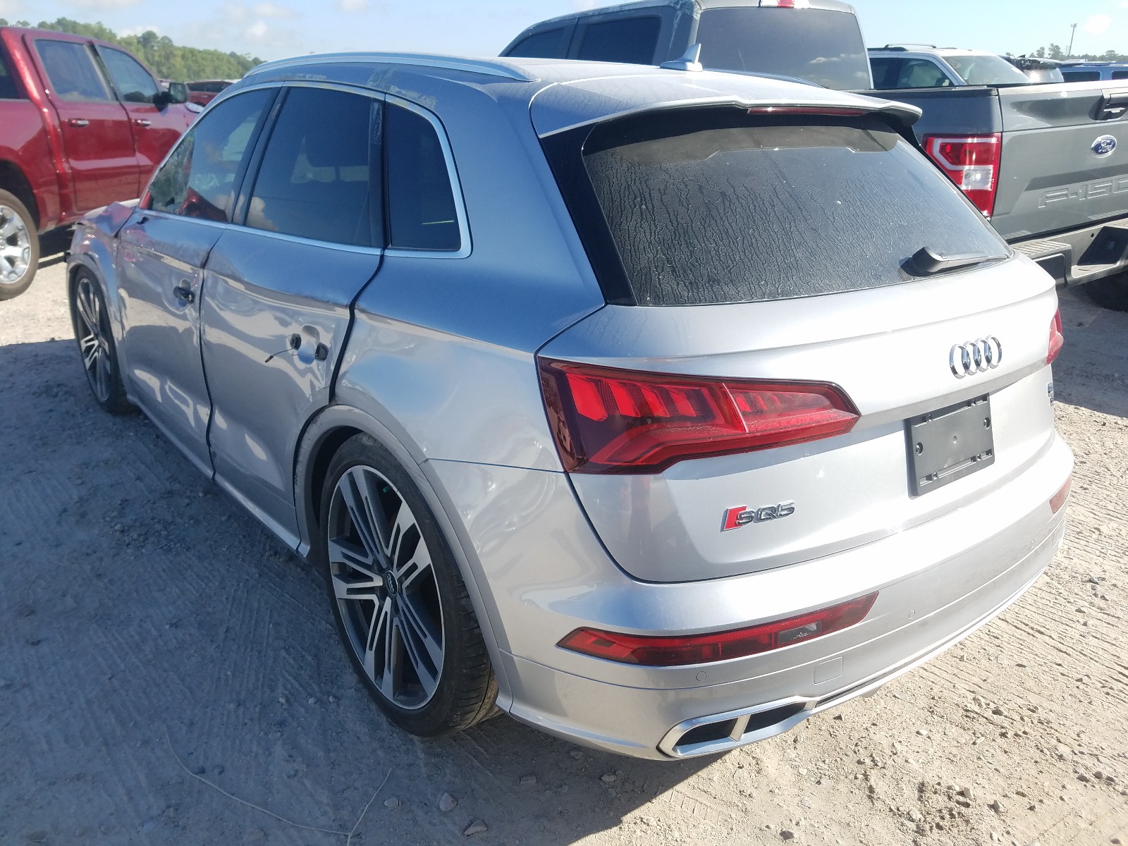 2018 Audi Sq5 Prestige Silver vin: WA1C4AFY4J2156787