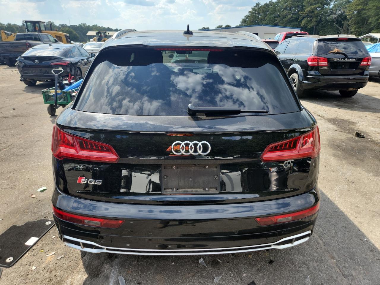 2018 Audi Sq5 Prestige Черный vin: WA1C4AFY6J2039163