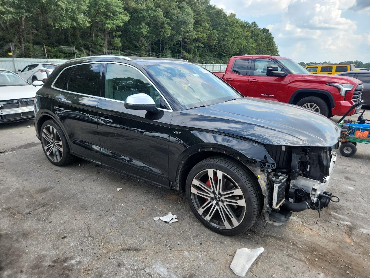 2018 Audi Sq5 Prestige Черный vin: WA1C4AFY6J2039163