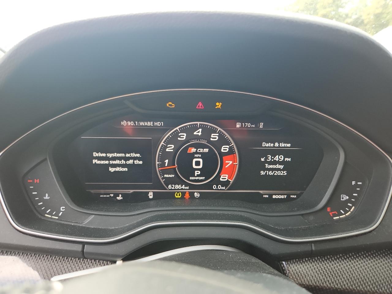 2018 Audi Sq5 Prestige Черный vin: WA1C4AFY6J2039163