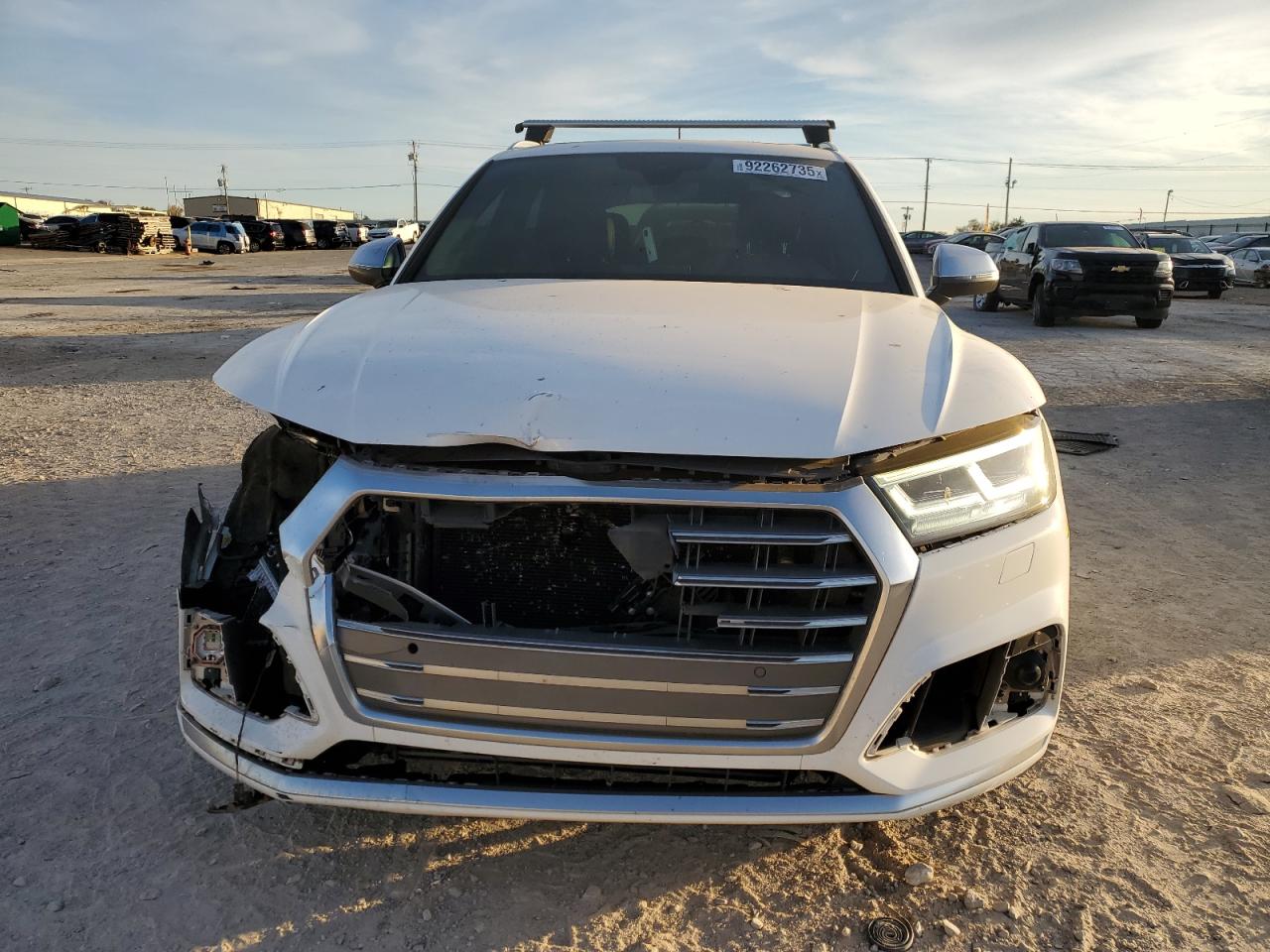 2018 Audi Sq5 Prestige White vin: WA1C4AFY8J2242457