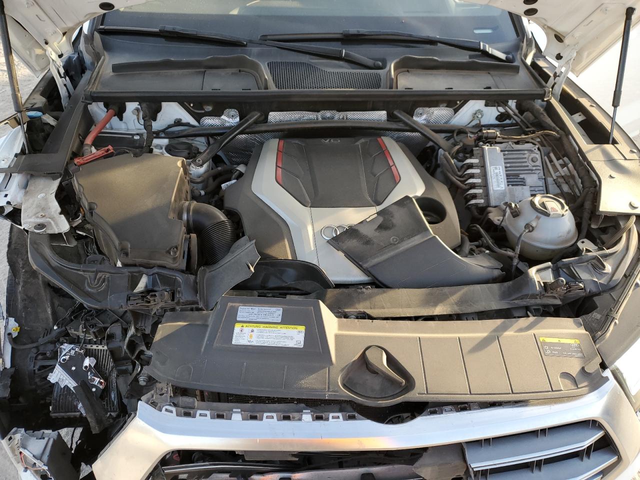 2018 Audi Sq5 Prestige White vin: WA1C4AFY8J2242457