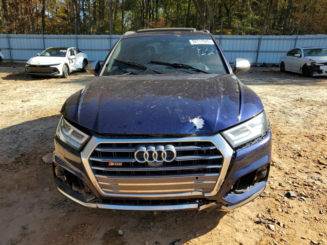 2018 Audi Sq5 Prestige Blue vin: WA1C4AFY9J2196251