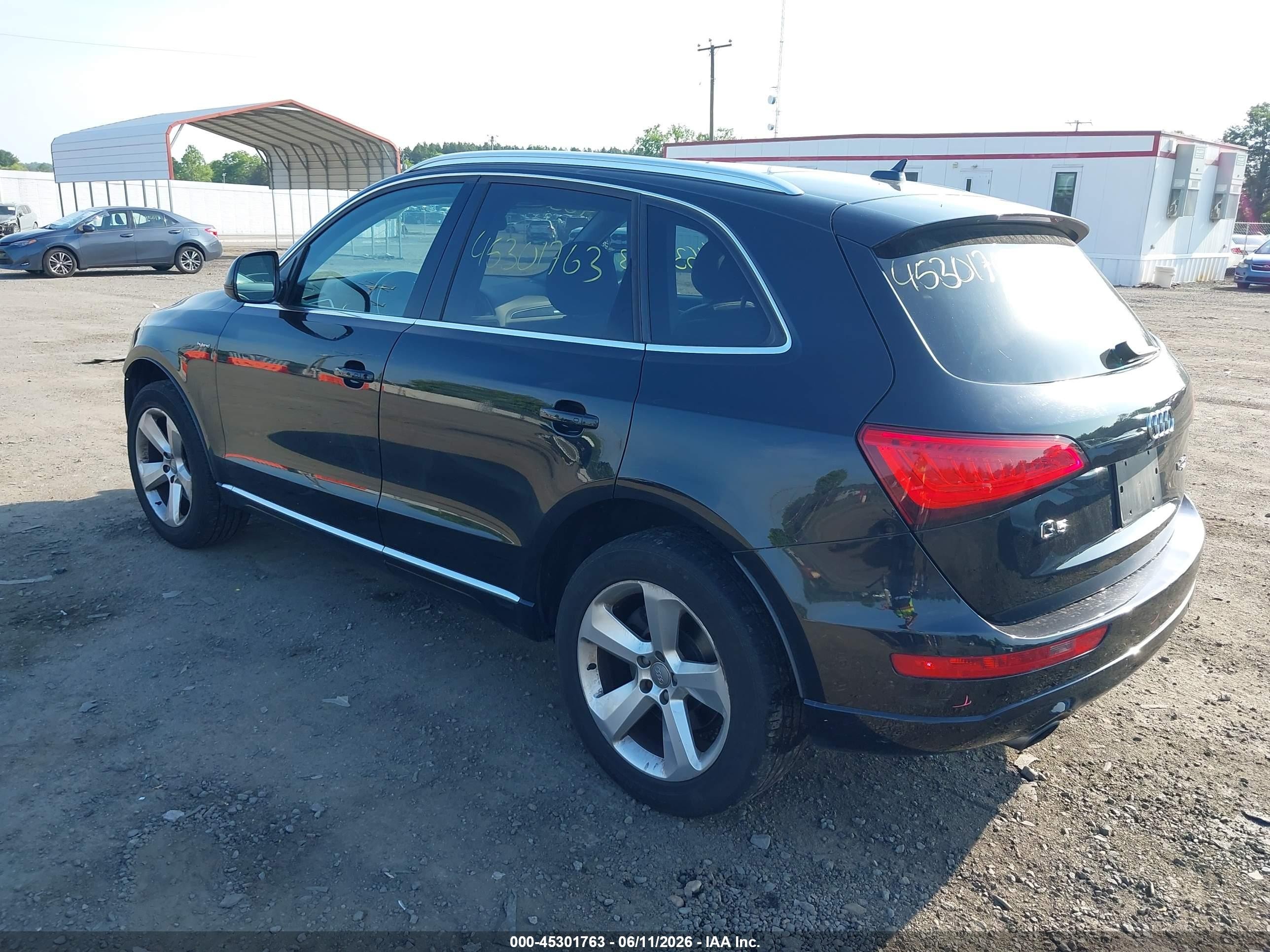 2013 Audi Q5 Hybrid 2.0t Prestige Black vin: WA1C8AFP0DA086081