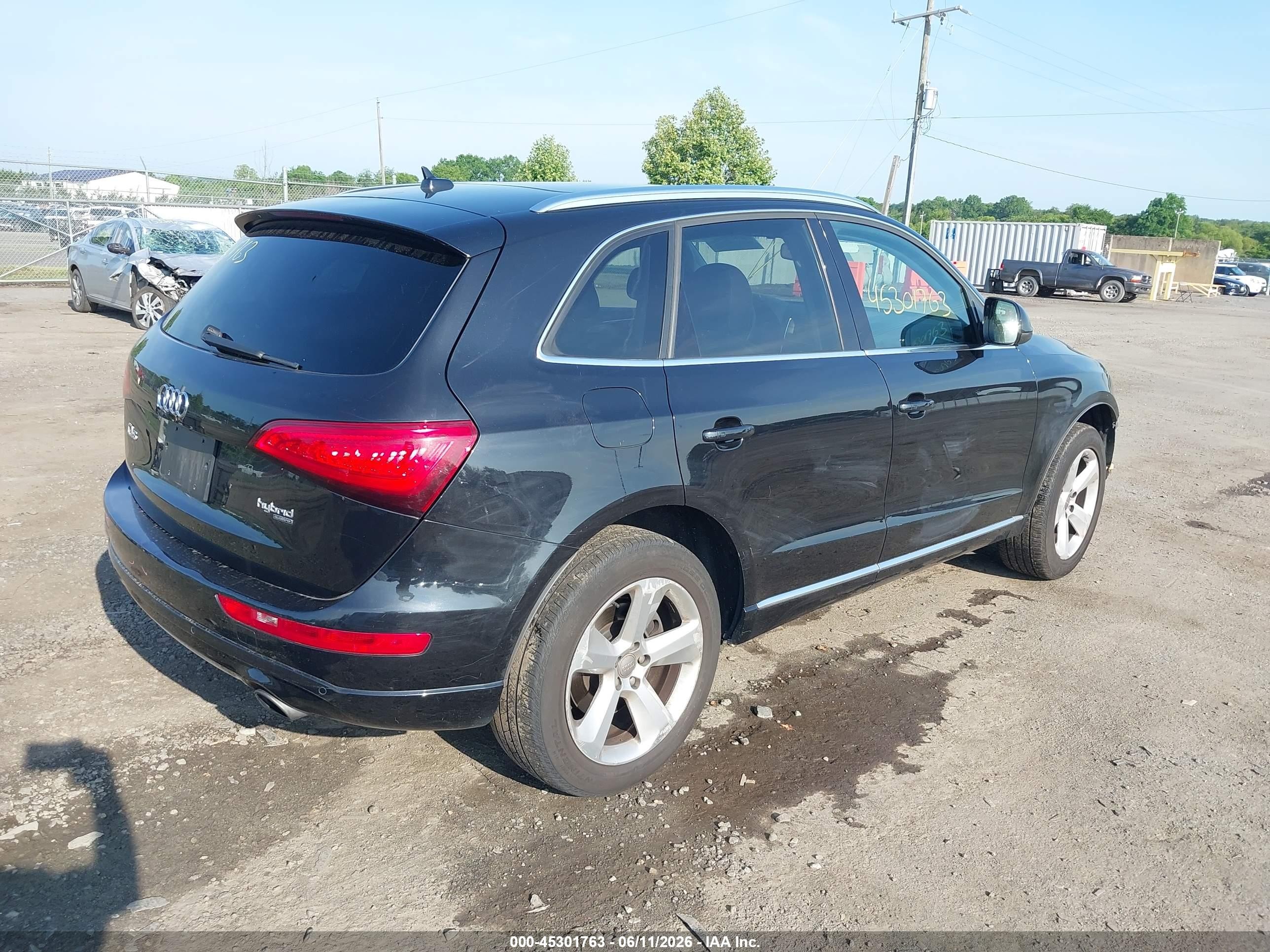 2013 Audi Q5 Hybrid 2.0t Prestige Black vin: WA1C8AFP0DA086081