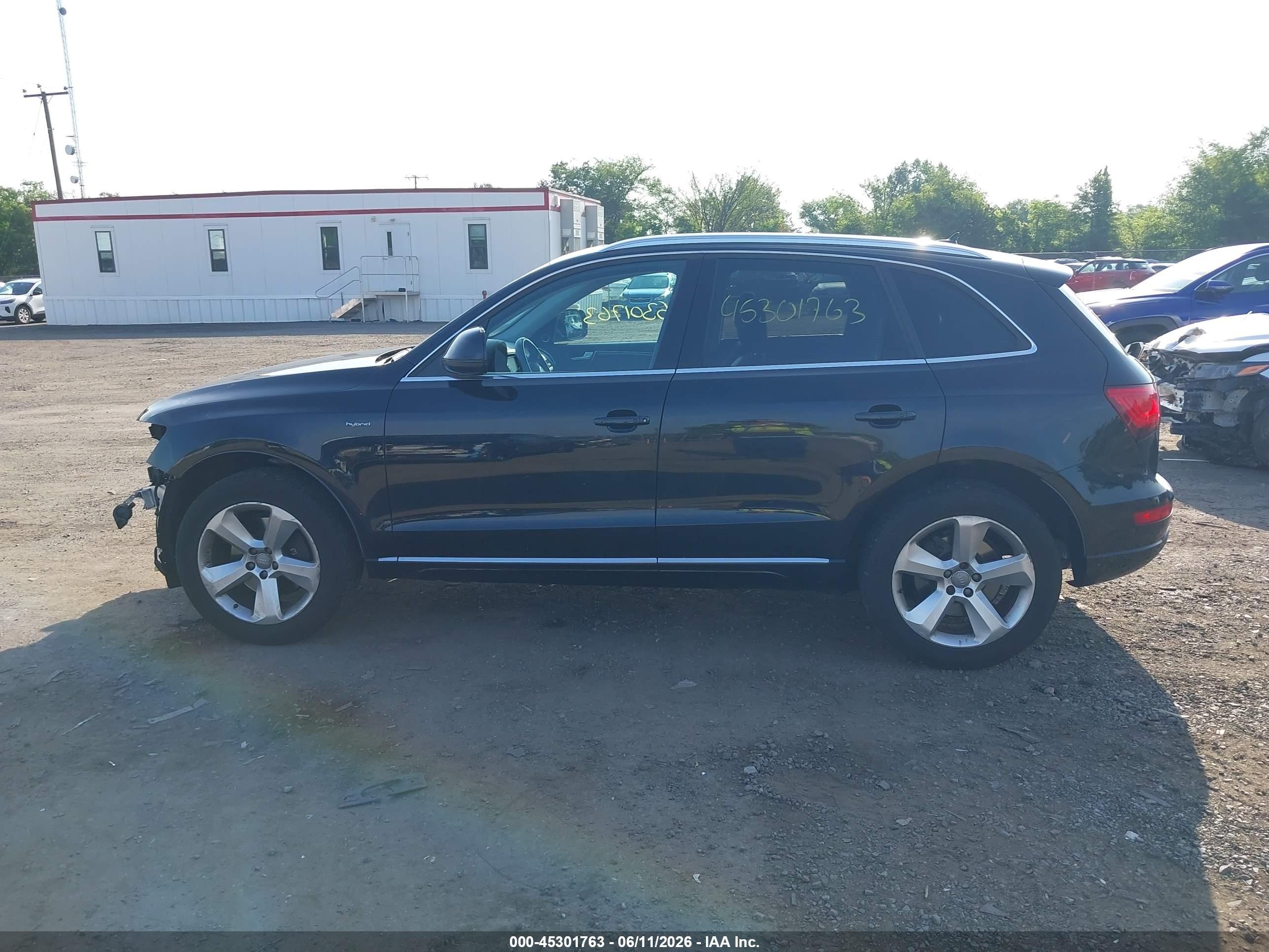 2013 Audi Q5 Hybrid 2.0t Prestige Black vin: WA1C8AFP0DA086081