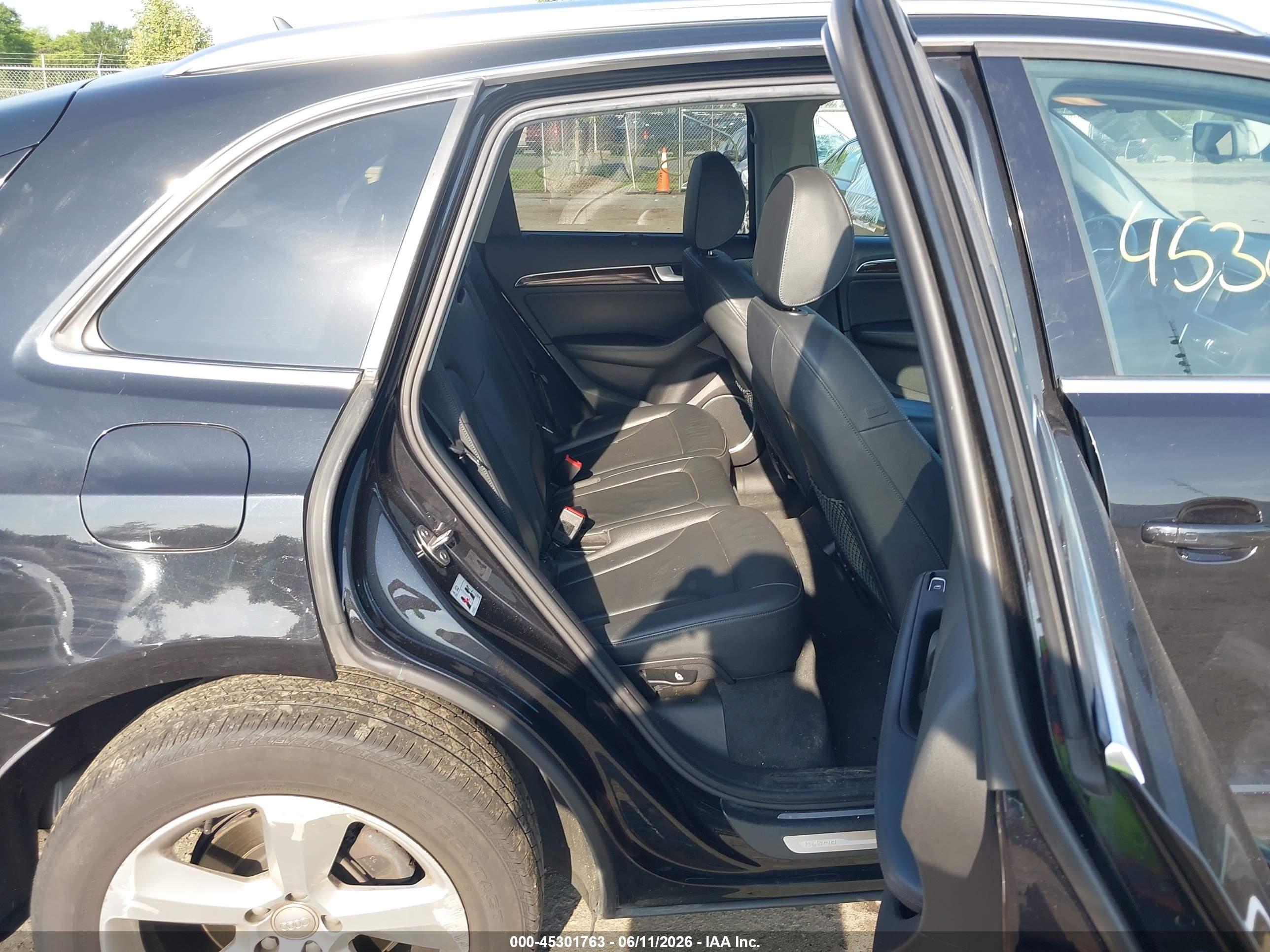 2013 Audi Q5 Hybrid 2.0t Prestige Black vin: WA1C8AFP0DA086081