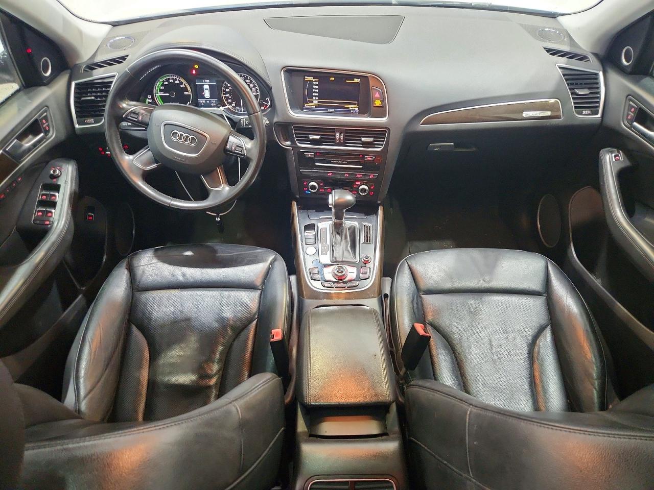 2014 Audi Q5 Premium Hybrid White vin: WA1C8AFP2EA069283