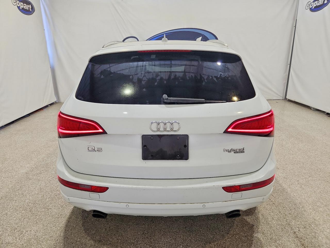 2014 Audi Q5 Premium Hybrid White vin: WA1C8AFP2EA069283