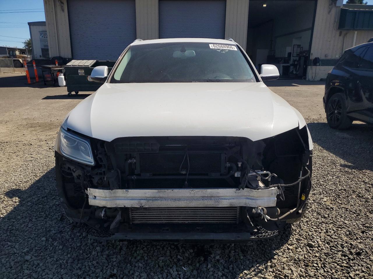 2014 Audi Q5 Premium Hybrid White vin: WA1C8AFP4EA069219
