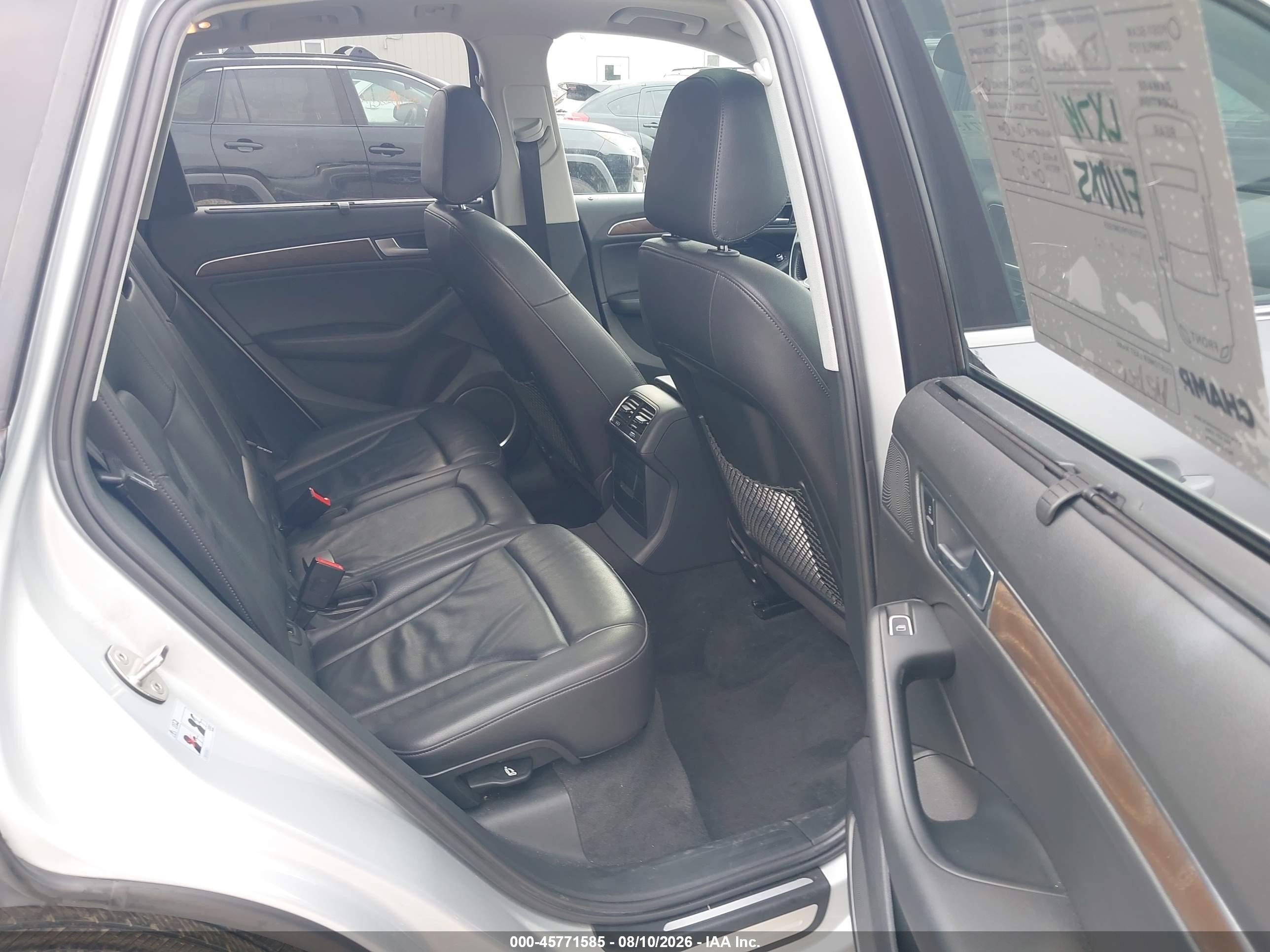 2013 Audi Q5 Hybrid 2.0t Prestige Silver vin: WA1C8AFP7DA095442