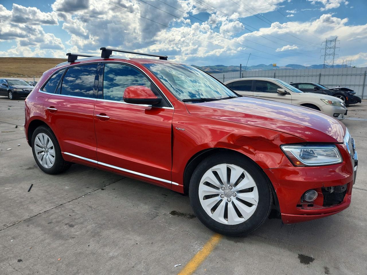 2015 Audi Q5 Premium Hybrid Orange vin: WA1C8AFP7FA023899
