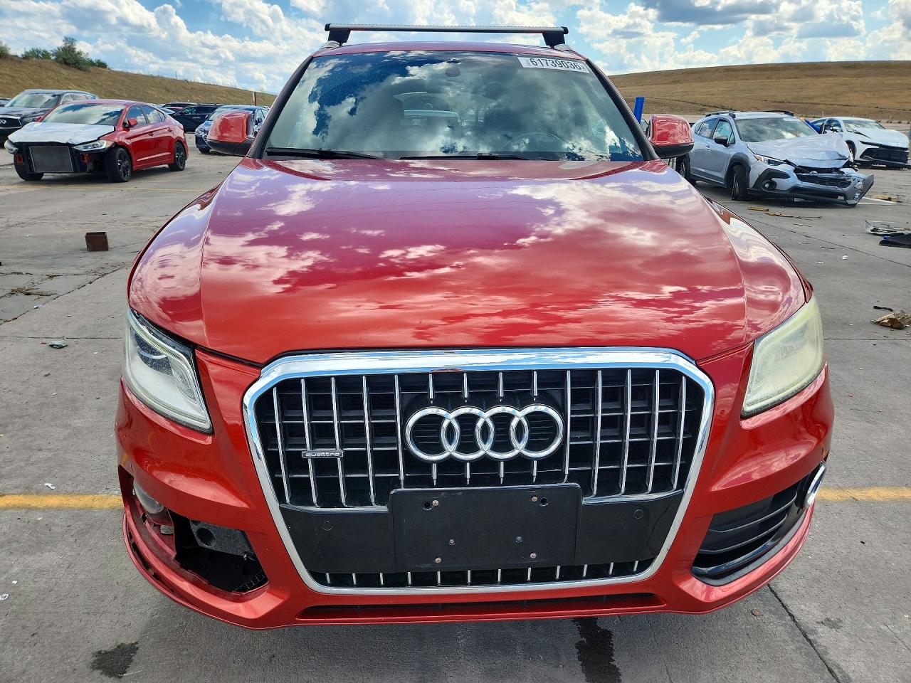 2015 Audi Q5 Premium Hybrid Orange vin: WA1C8AFP7FA023899