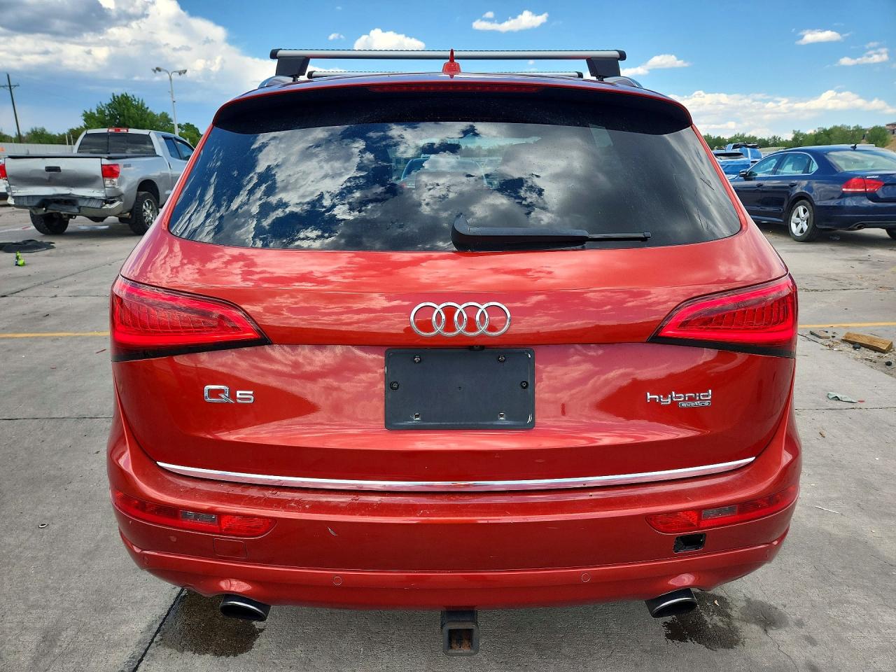 2015 Audi Q5 Premium Hybrid Orange vin: WA1C8AFP7FA023899