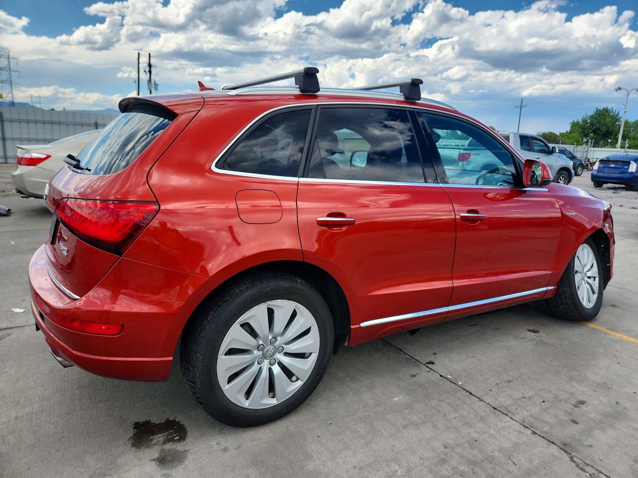 2015 Audi Q5 Premium Hybrid Orange vin: WA1C8AFP7FA023899