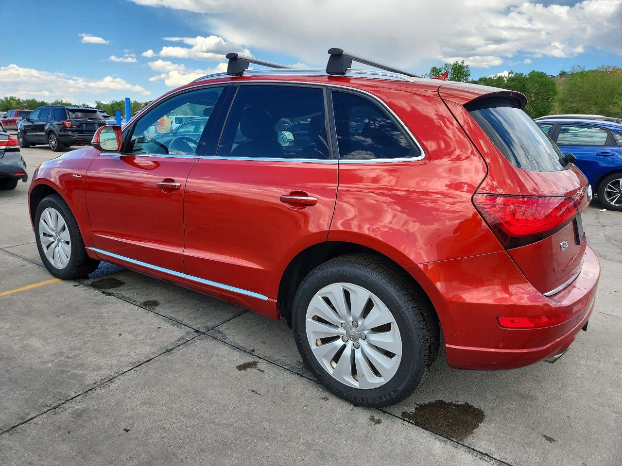 2015 Audi Q5 Premium Hybrid Orange vin: WA1C8AFP7FA023899