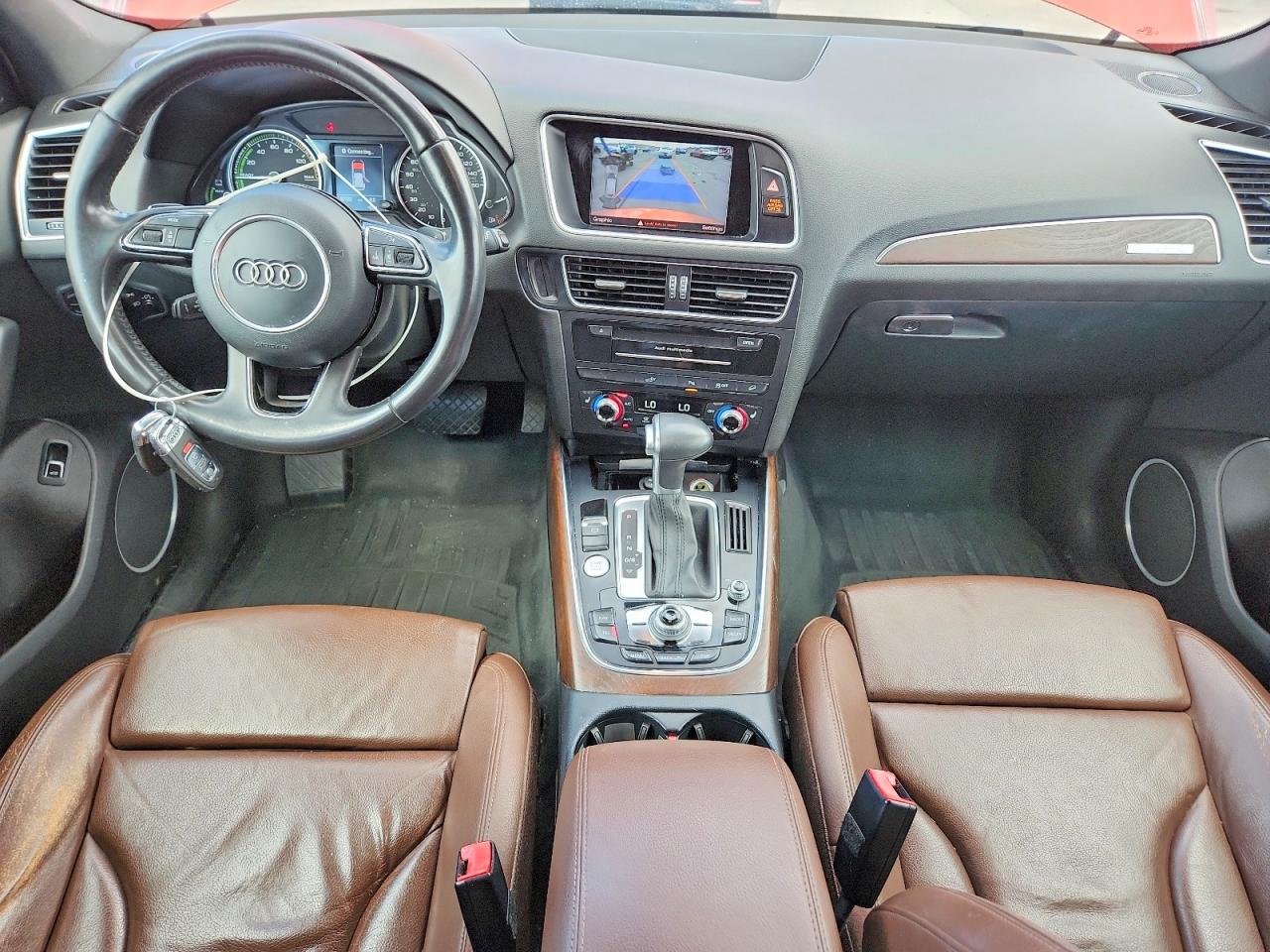 2015 Audi Q5 Premium Hybrid Orange vin: WA1C8AFP7FA023899