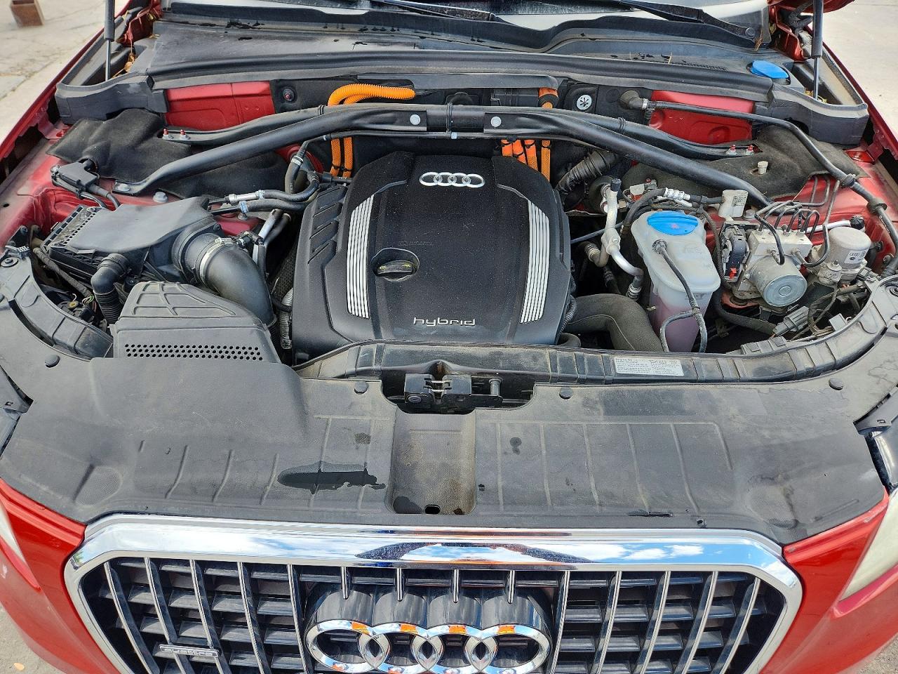 2015 Audi Q5 Premium Hybrid Orange vin: WA1C8AFP7FA023899
