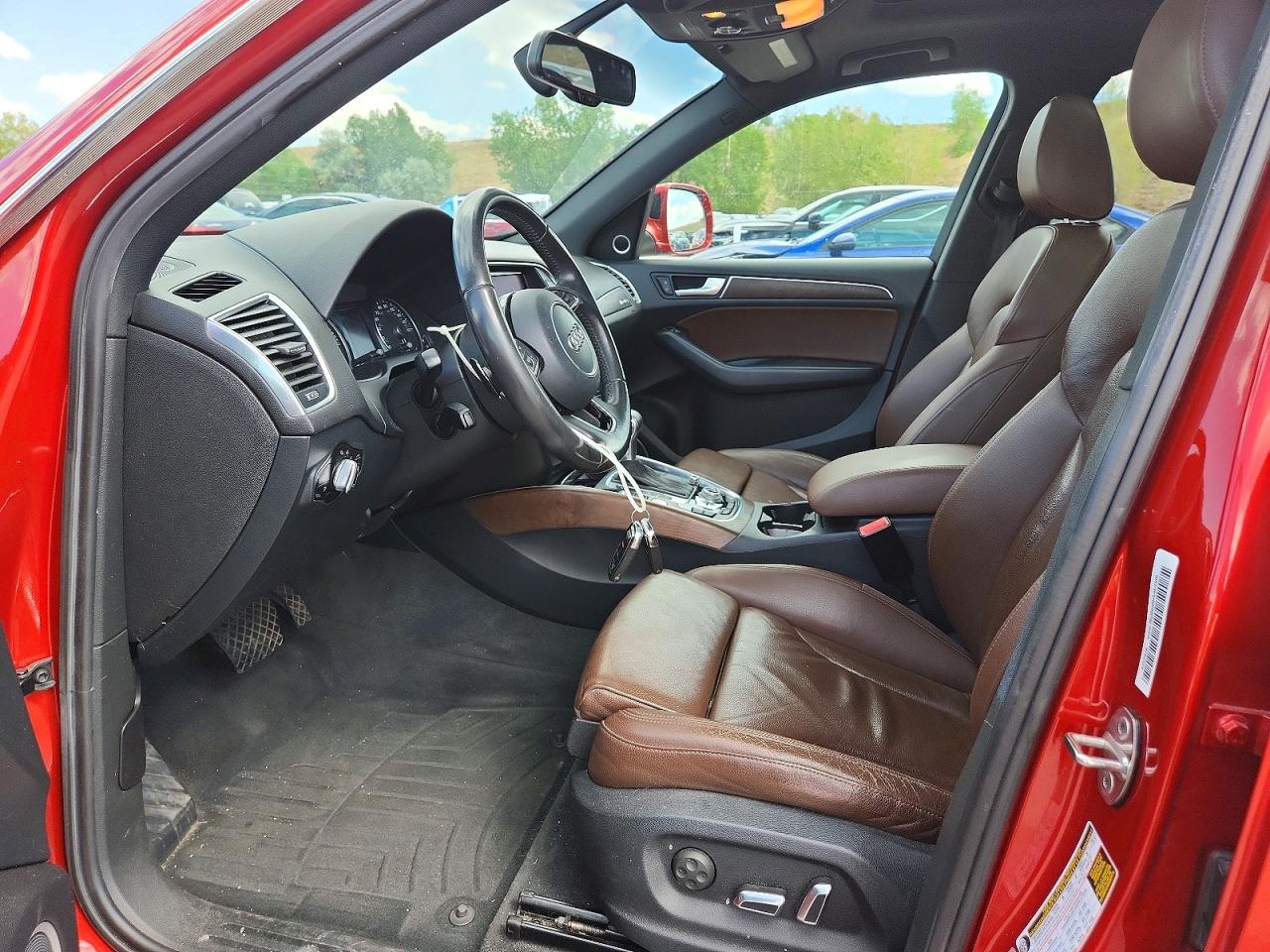 2015 Audi Q5 Premium Hybrid Orange vin: WA1C8AFP7FA023899
