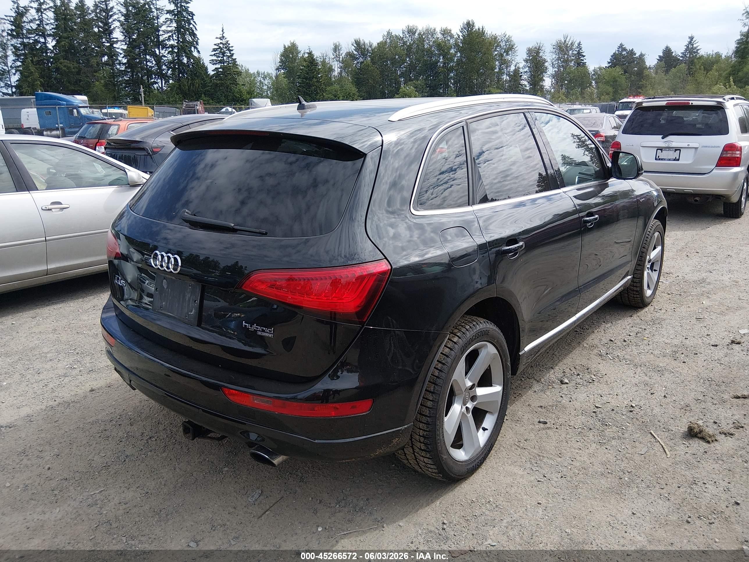 2013 Audi Q5 Hybrid 2.0t Prestige Black vin: WA1C8AFP9DA063611