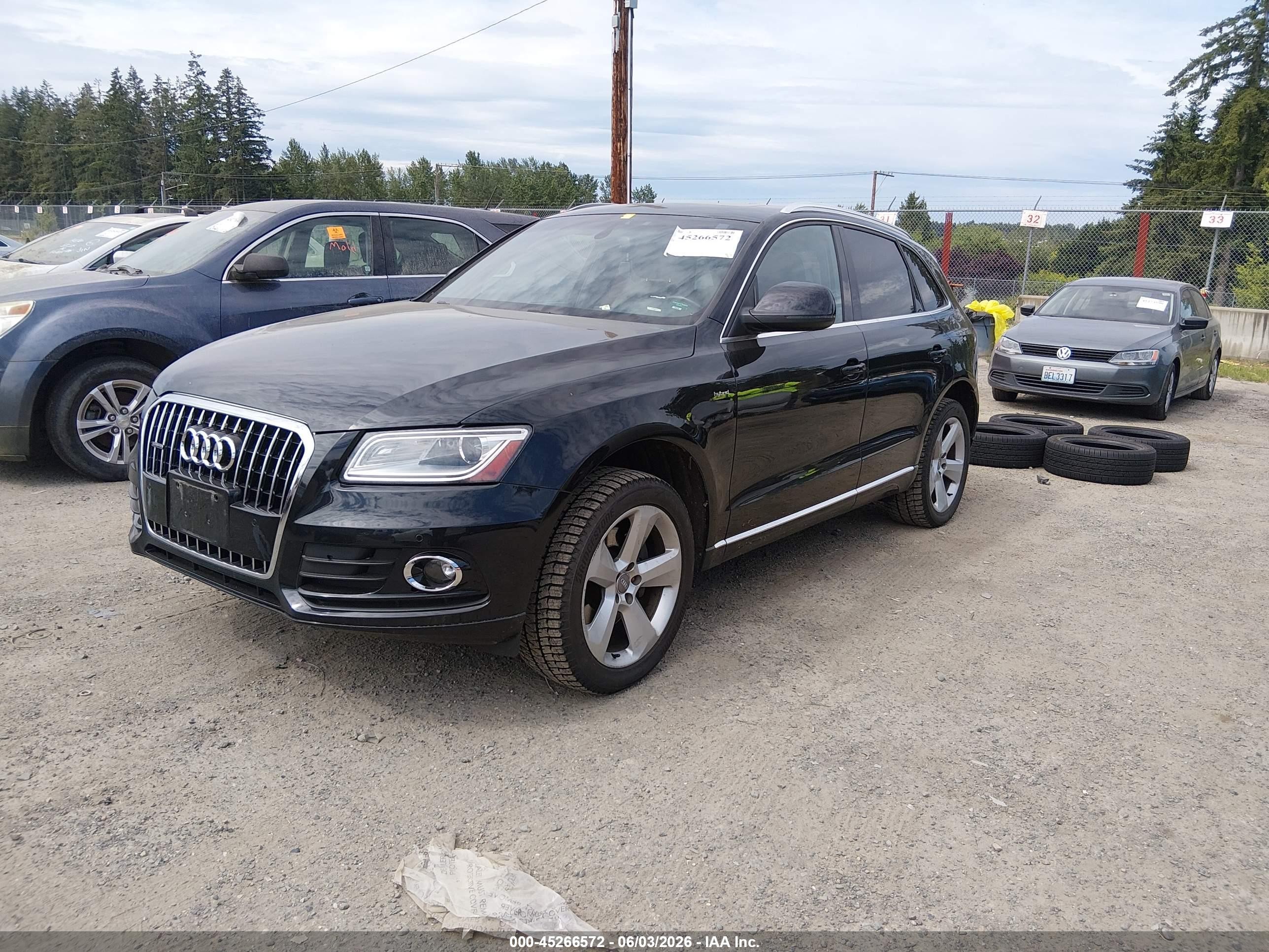 2013 Audi Q5 Hybrid 2.0t Prestige Black vin: WA1C8AFP9DA063611