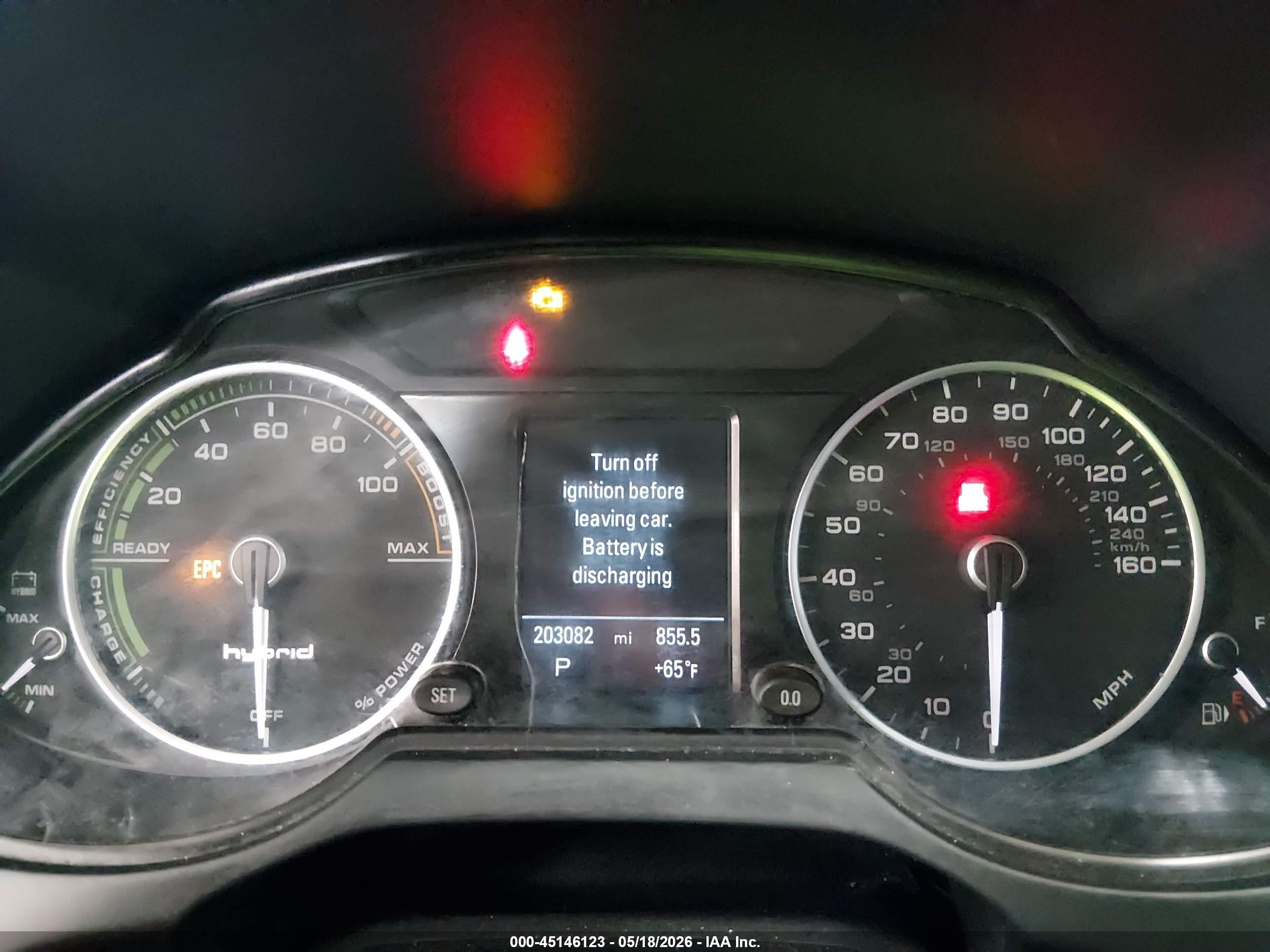 2014 Audi Q5 Hybrid 2.0t Prestige Silver vin: WA1C8AFP9EA029329