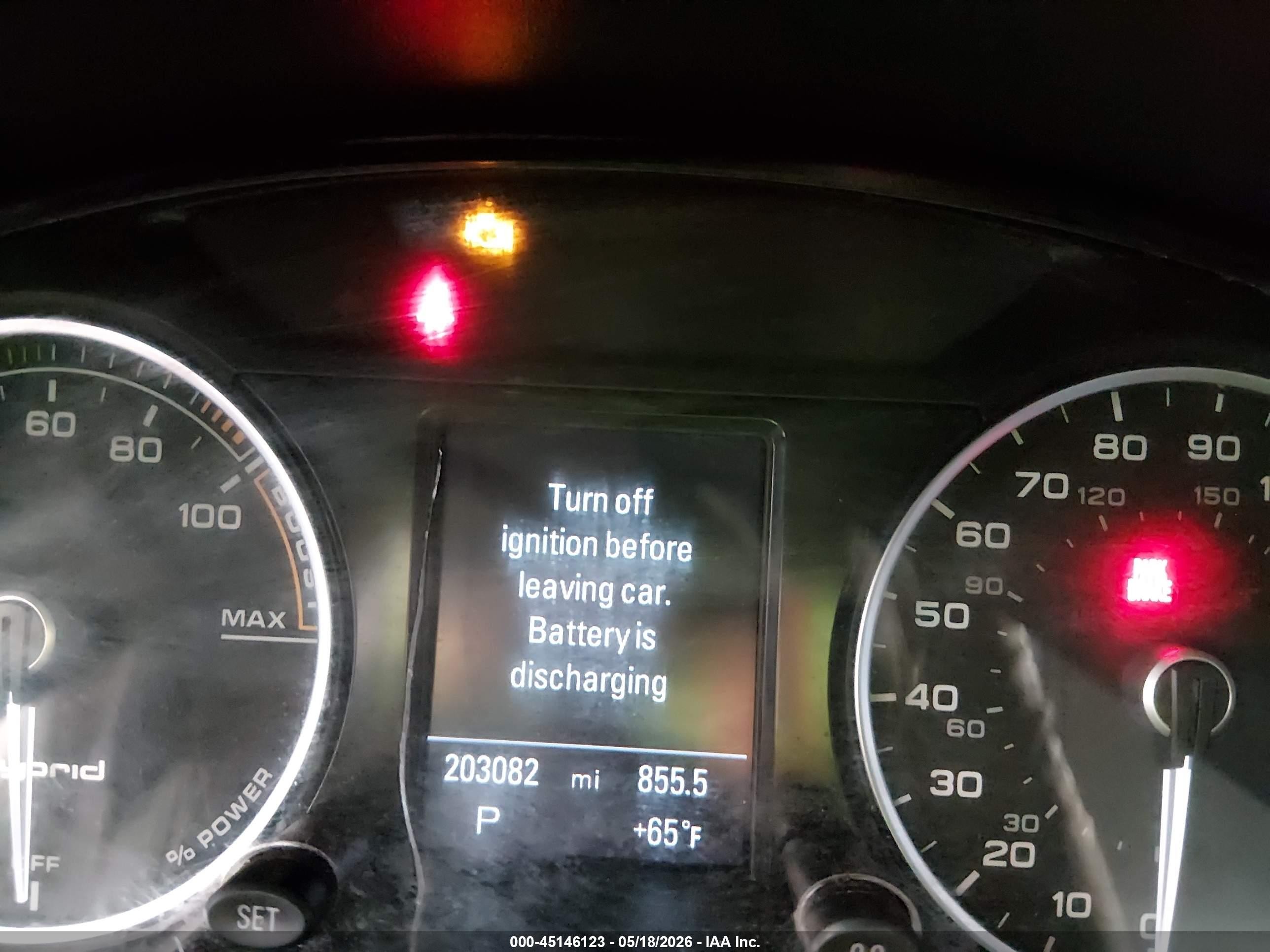 2014 Audi Q5 Hybrid 2.0t Prestige Silver vin: WA1C8AFP9EA029329
