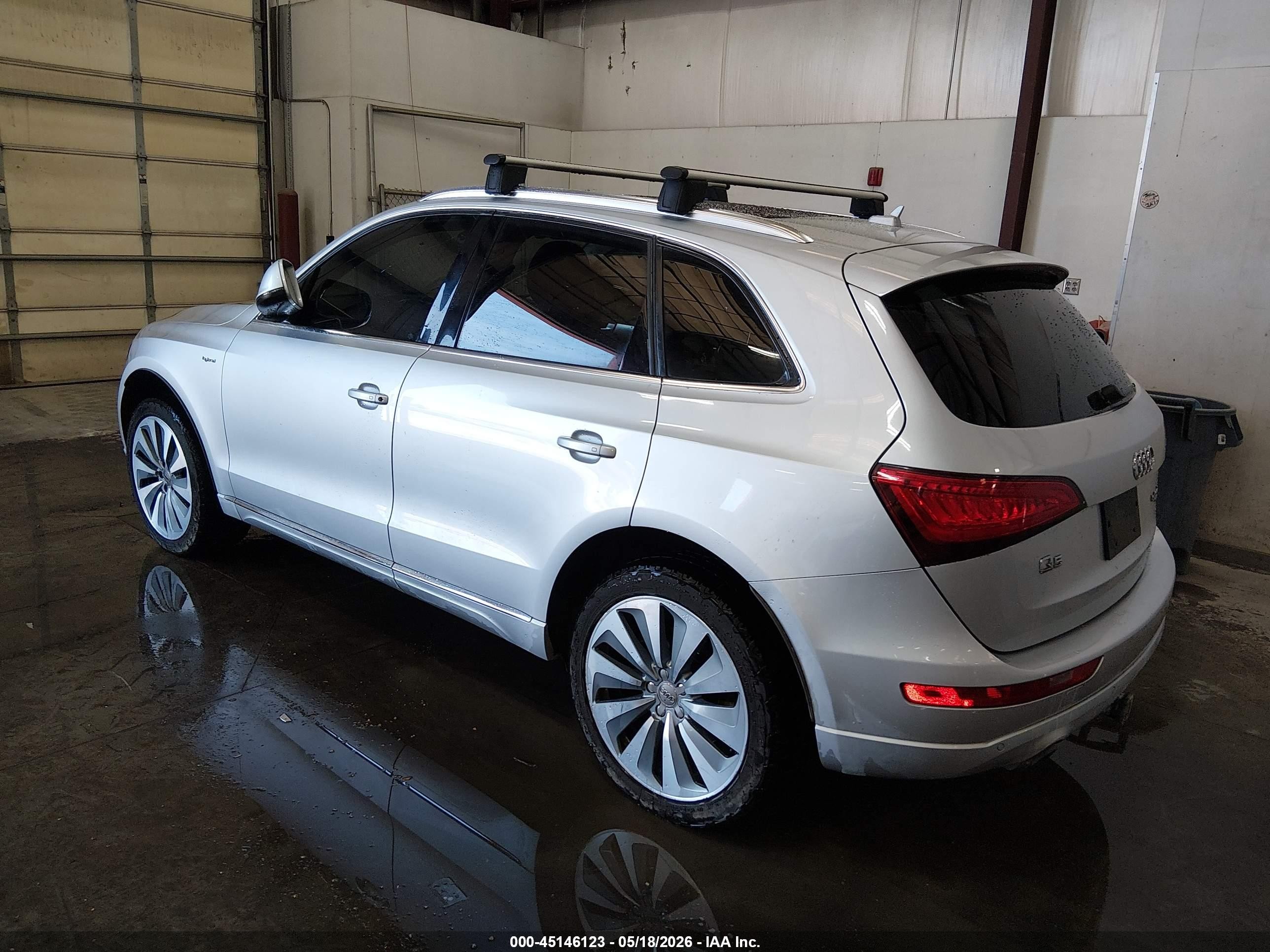 2014 Audi Q5 Hybrid 2.0t Prestige Silver vin: WA1C8AFP9EA029329