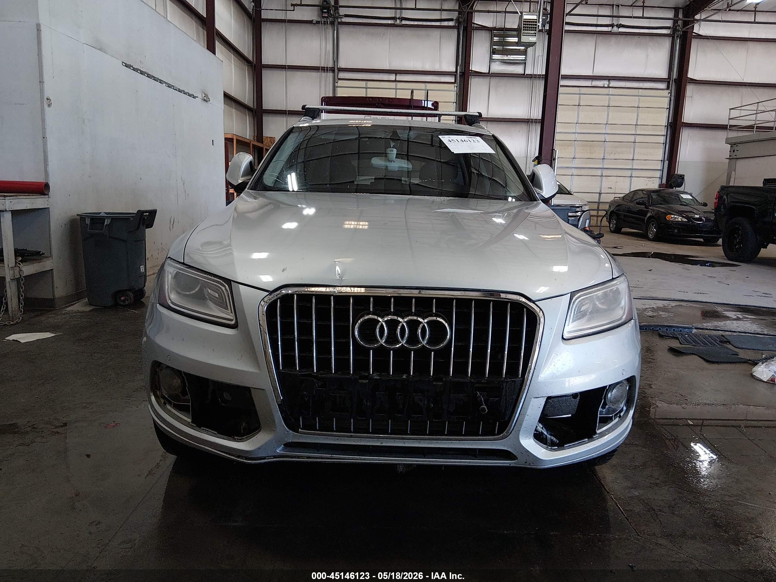 2014 Audi Q5 Hybrid 2.0t Prestige Silver vin: WA1C8AFP9EA029329