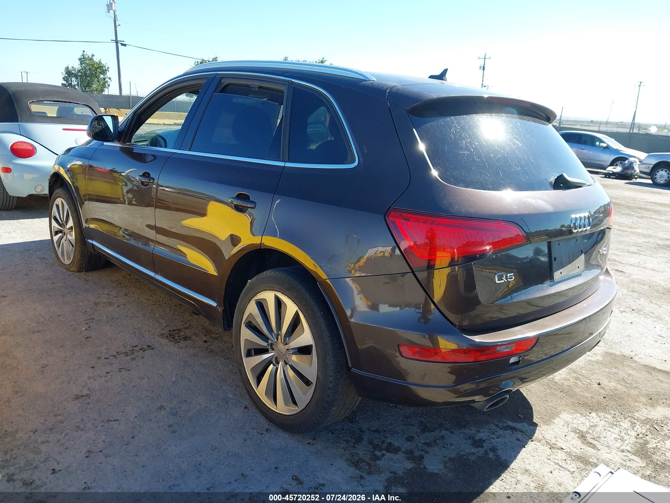 2013 Audi Q5 Hybrid 2.0t Prestige Brown vin: WA1C8BFP0DA089570