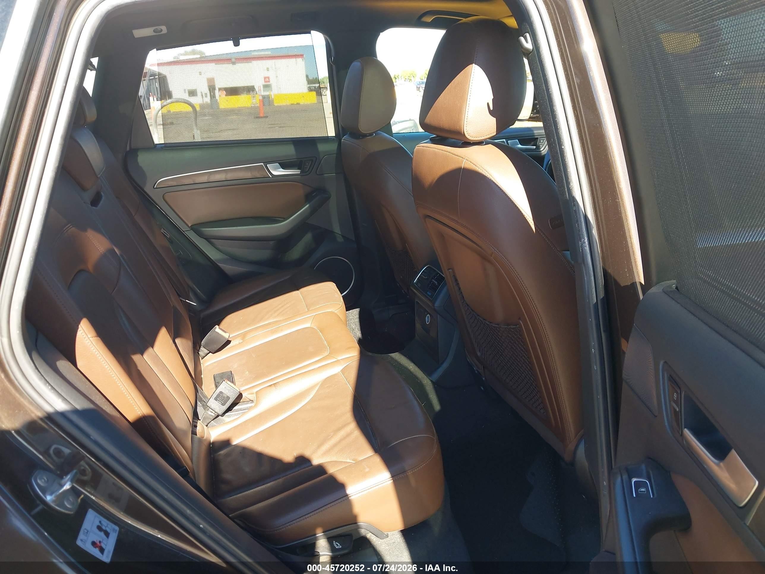 2013 Audi Q5 Hybrid 2.0t Prestige Brown vin: WA1C8BFP0DA089570