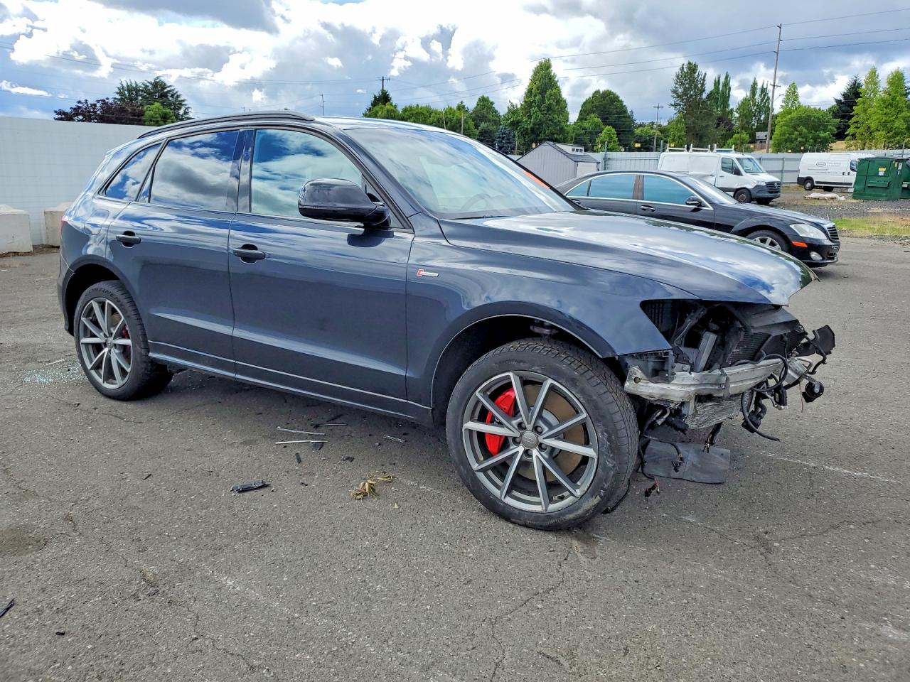 2017 Audi Sq5 Premium Plus Black vin: WA1CCAFP5HA002132