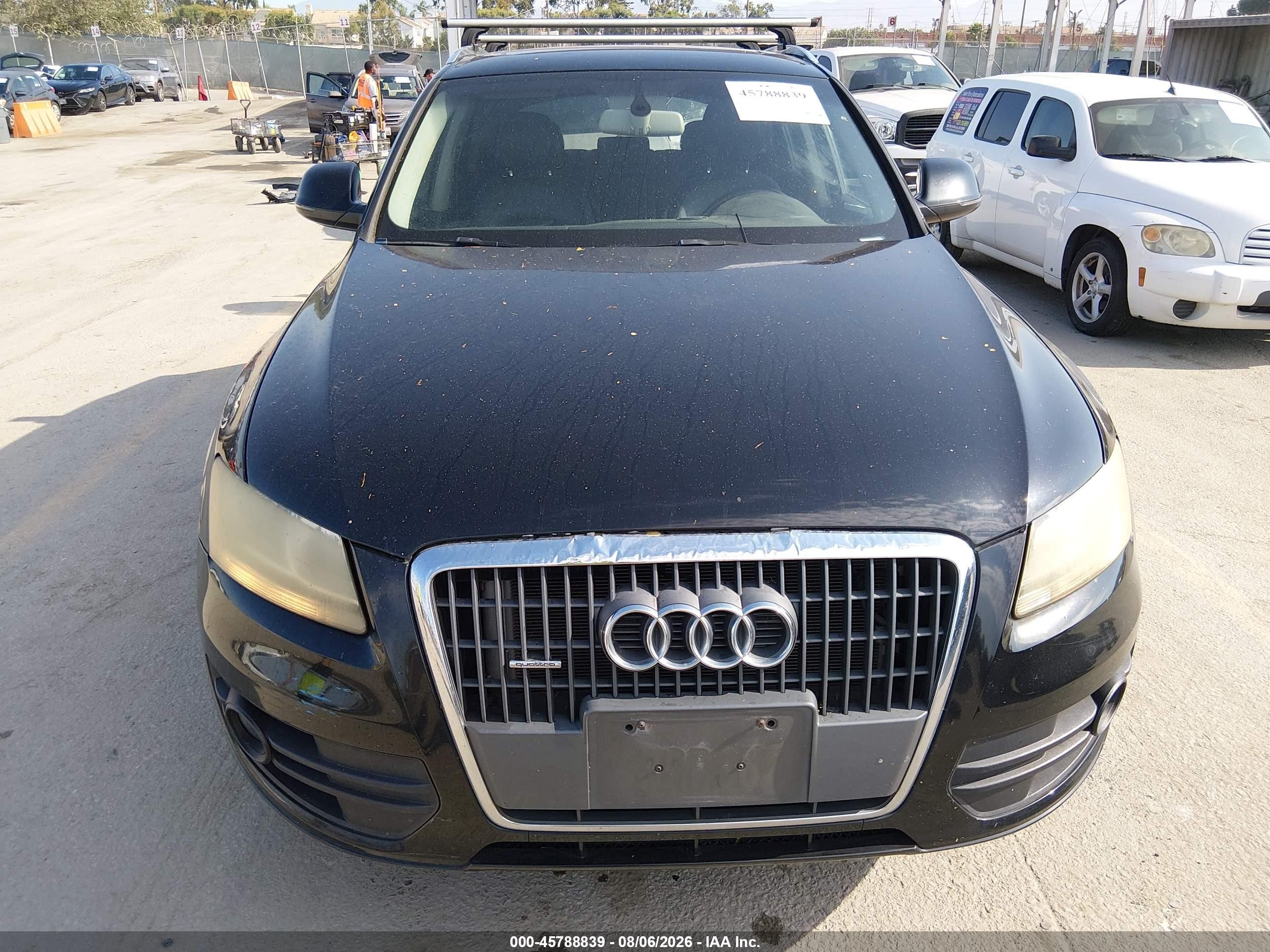 2012 Audi Q5 2.0t Premium Black vin: WA1CFAFP0CA124607