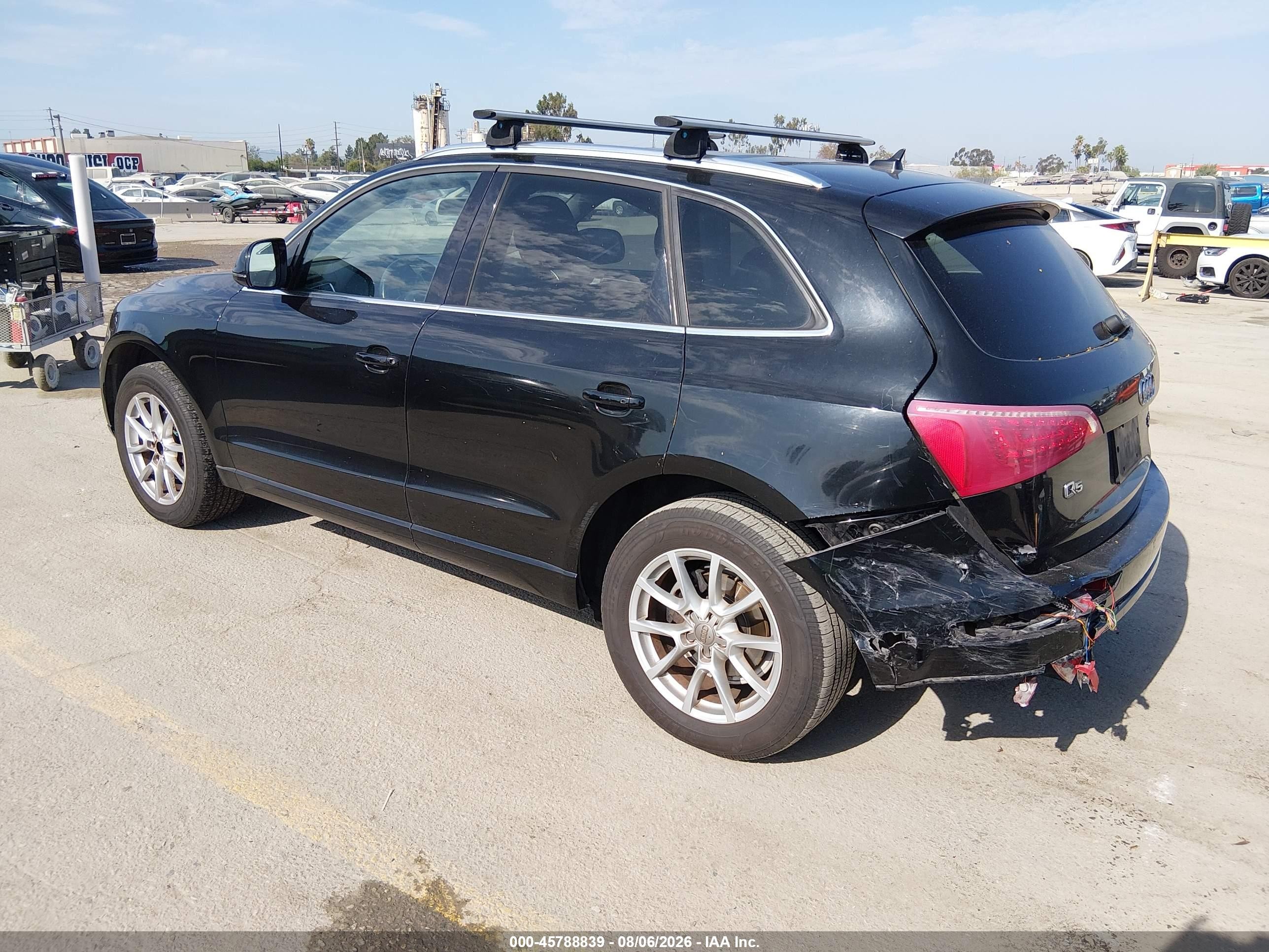 2012 Audi Q5 2.0t Premium Black vin: WA1CFAFP0CA124607