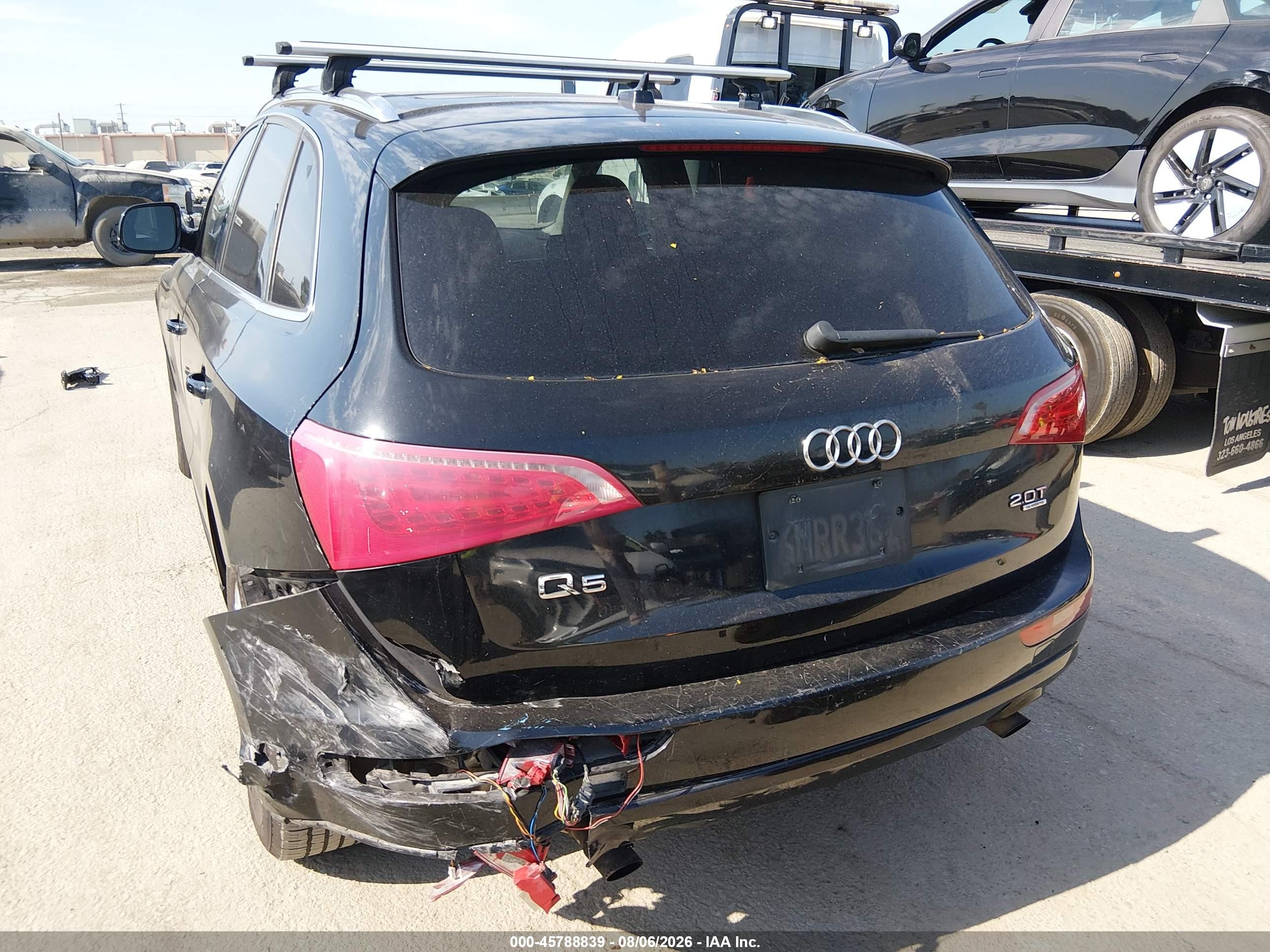 2012 Audi Q5 2.0t Premium Black vin: WA1CFAFP0CA124607