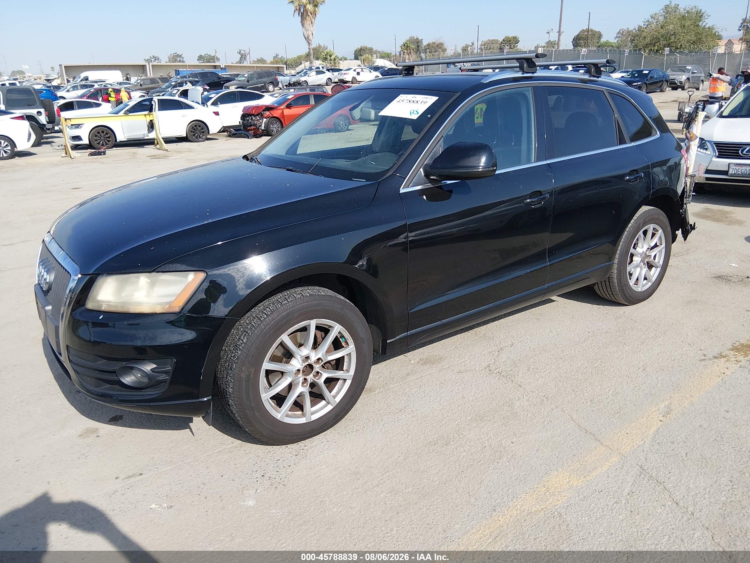 2012 Audi Q5 2.0t Premium Black vin: WA1CFAFP0CA124607