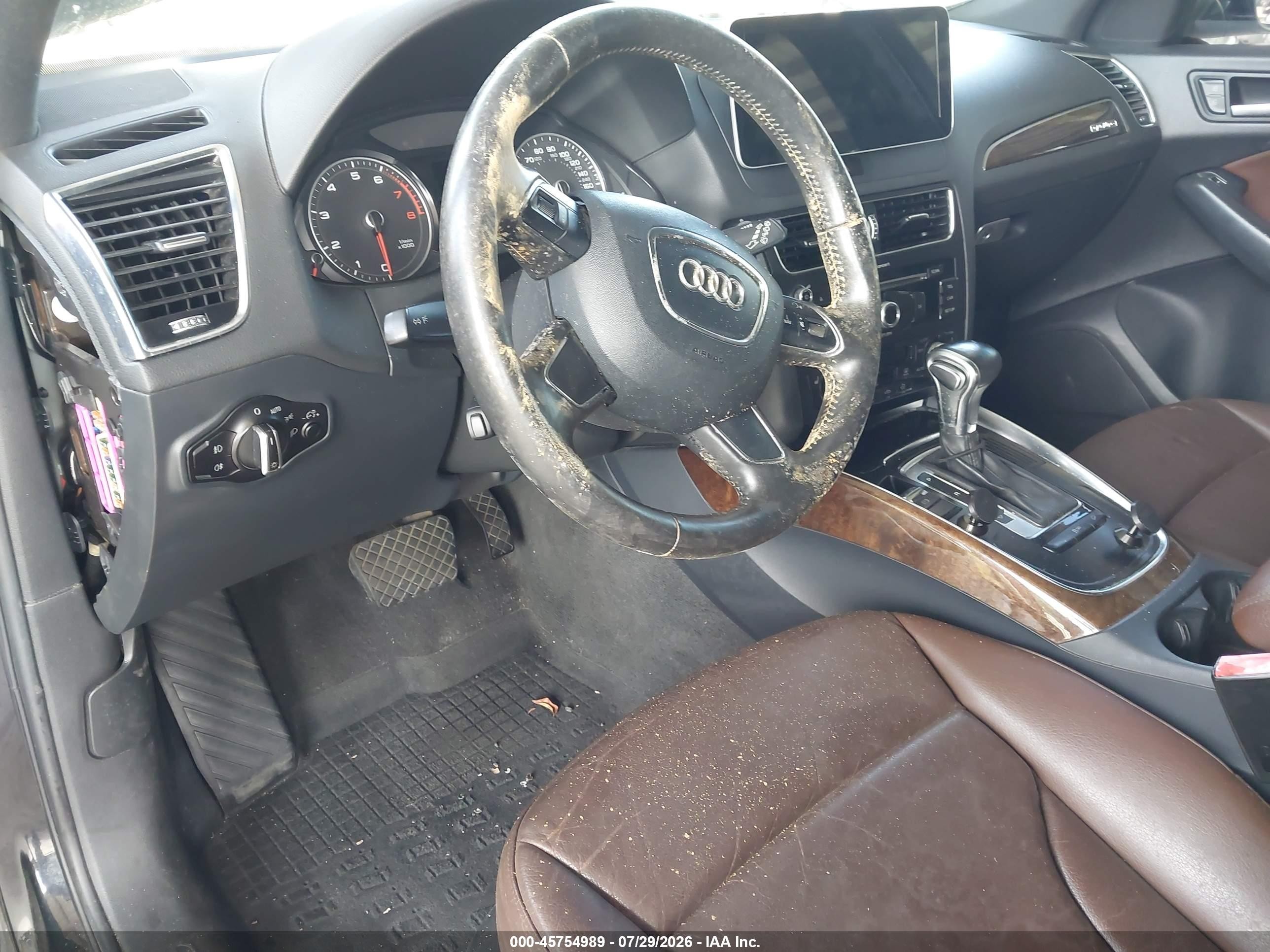 2013 Audi Q5 2.0t Premium Black vin: WA1CFAFP0DA042510