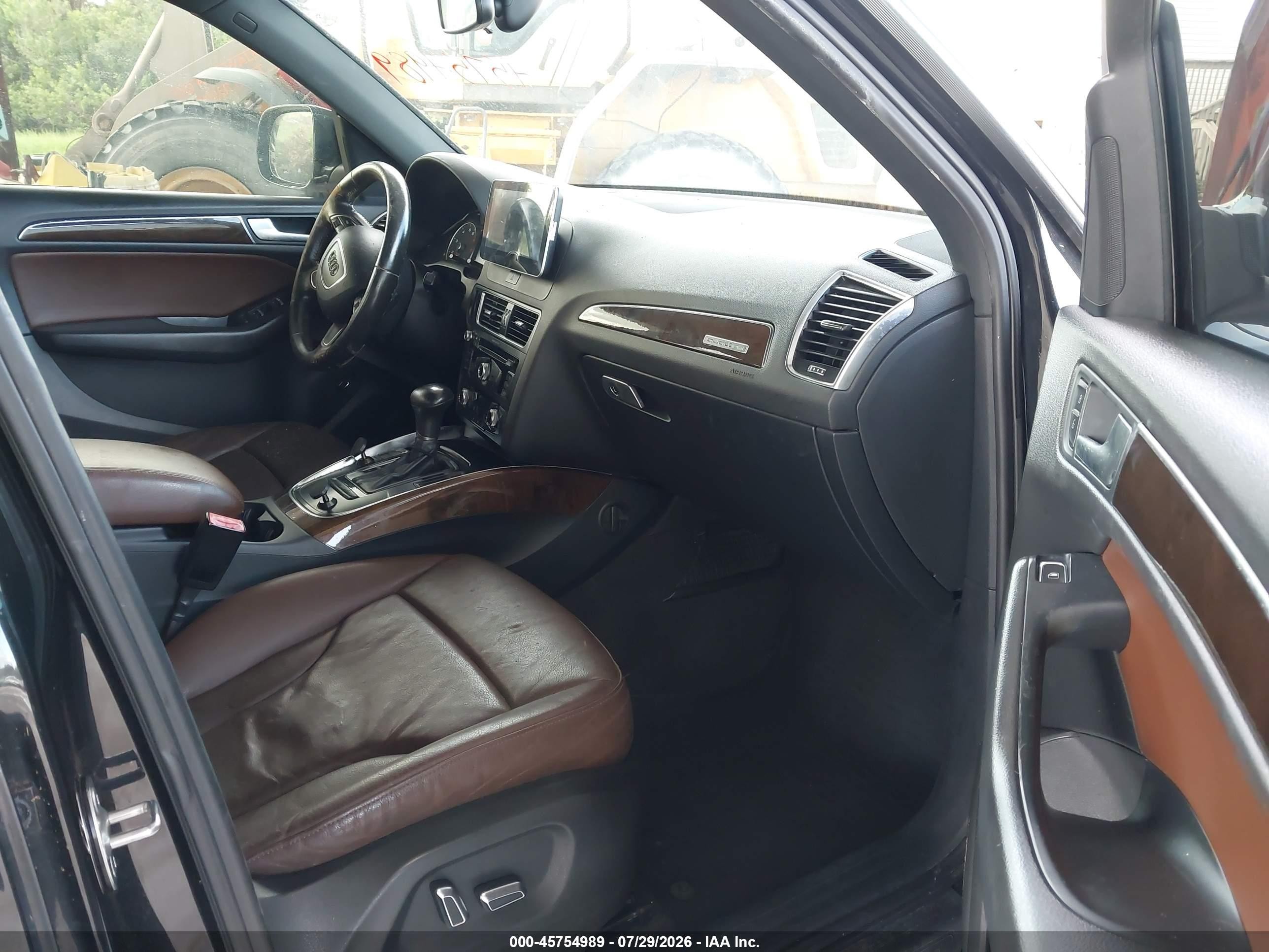 2013 Audi Q5 2.0t Premium Black vin: WA1CFAFP0DA042510