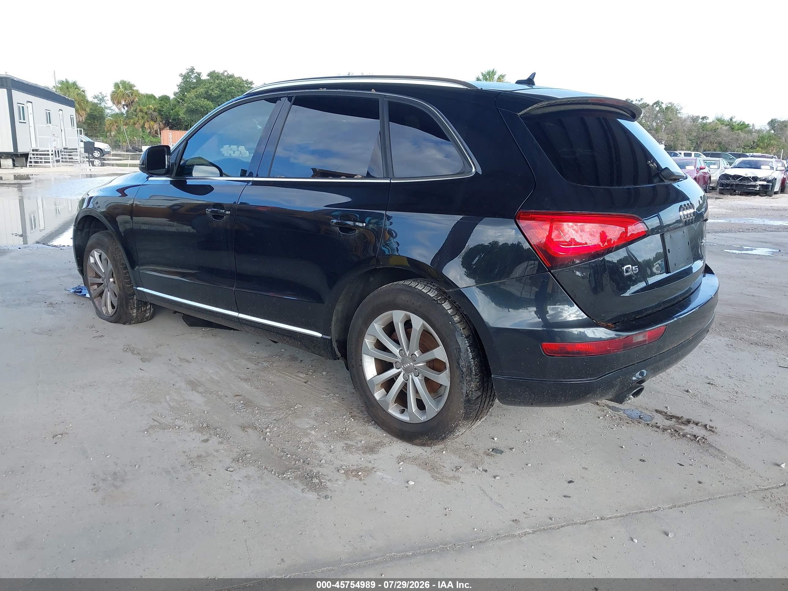 2013 Audi Q5 2.0t Premium Black vin: WA1CFAFP0DA042510