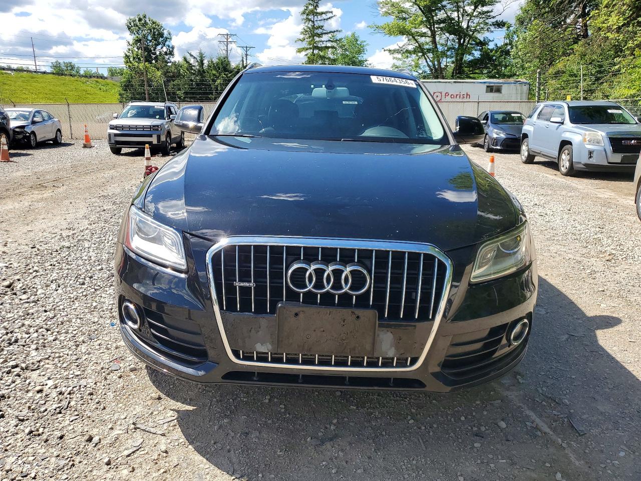 2014 Audi Q5 Premium Черный vin: WA1CFAFP0EA078103