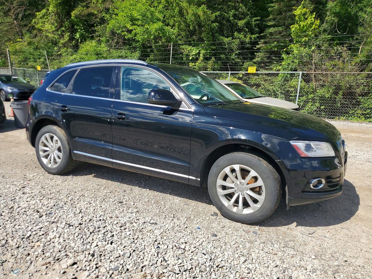 2014 Audi Q5 Premium Черный vin: WA1CFAFP0EA078103