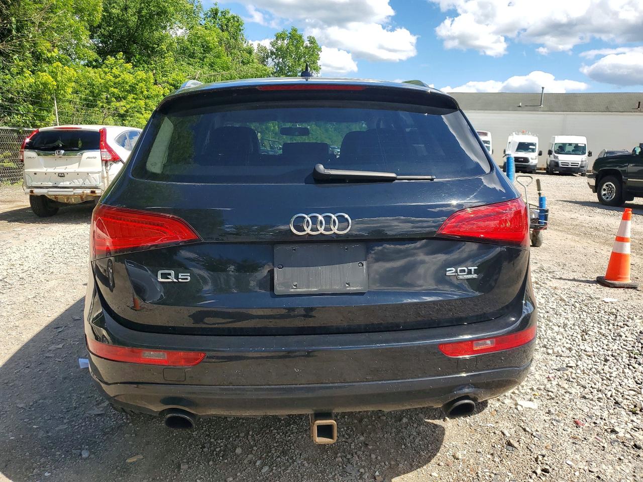 2014 Audi Q5 Premium Черный vin: WA1CFAFP0EA078103