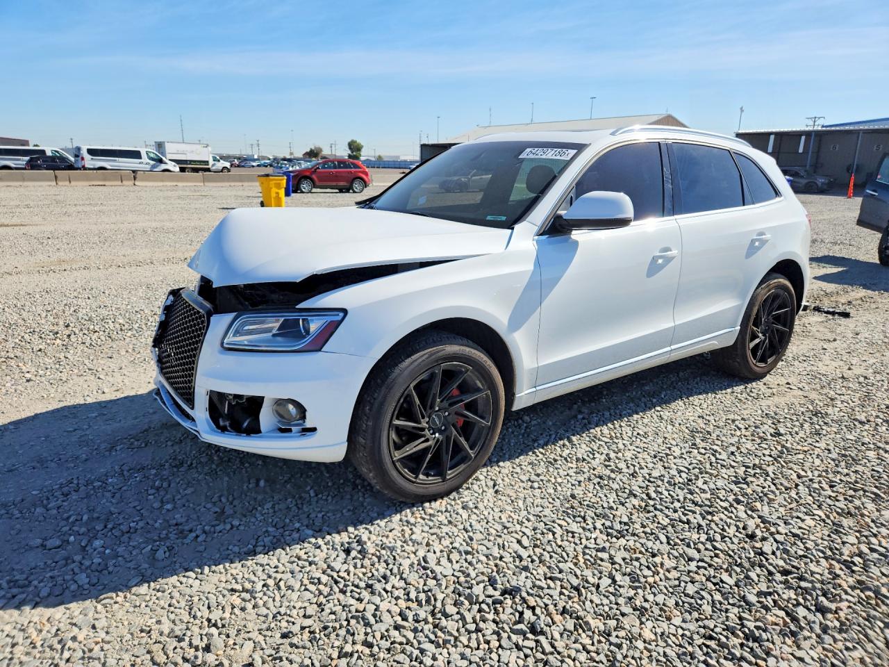 2014 Audi Q5 Premium White vin: WA1CFAFP0EA117353